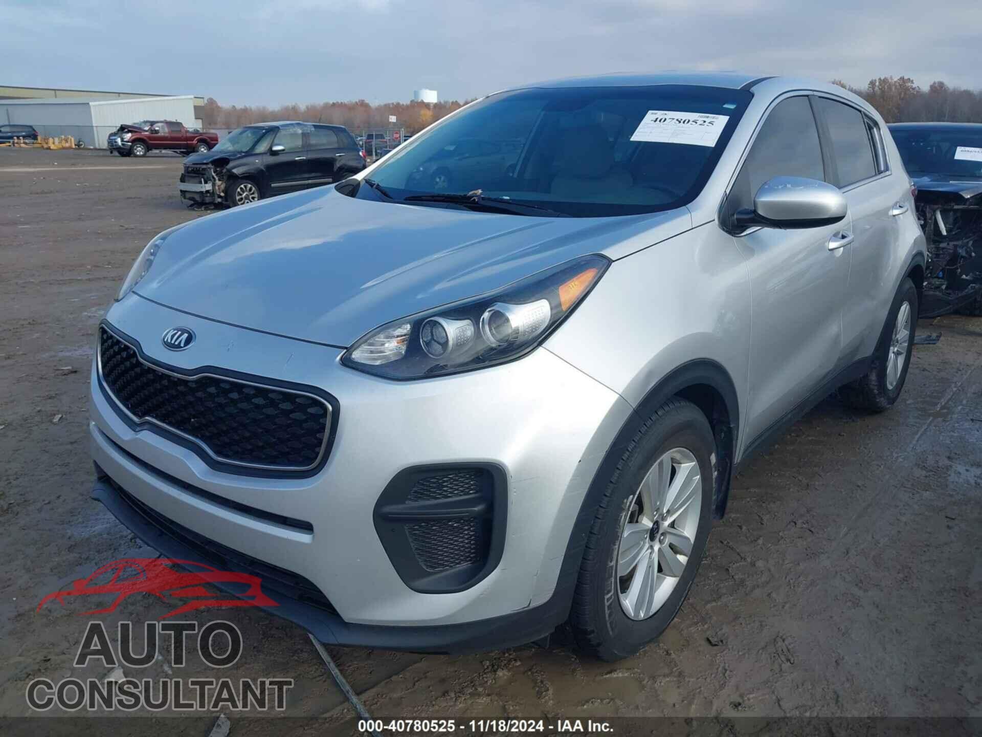 KIA SPORTAGE 2017 - KNDPM3AC5H7232674