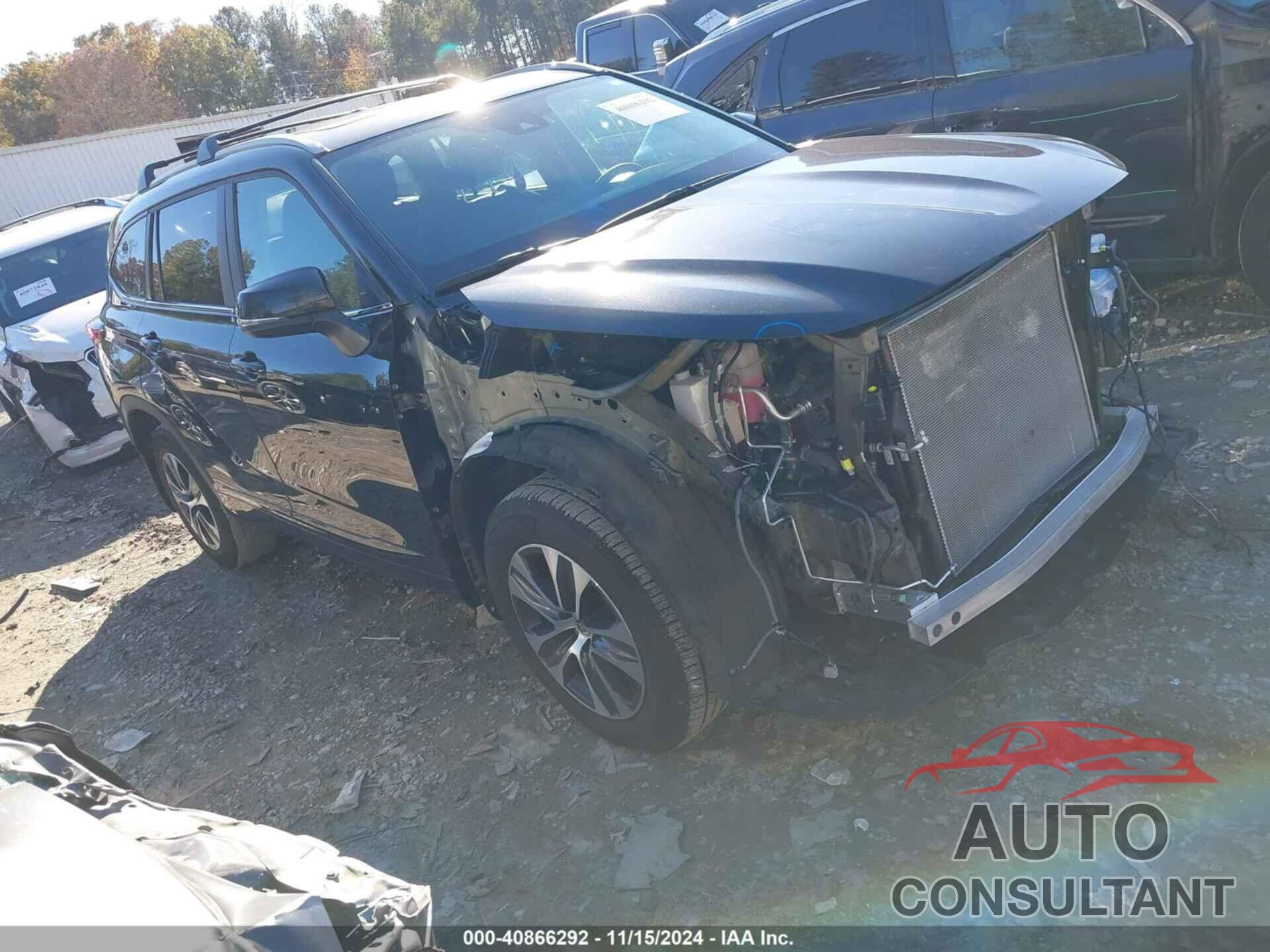TOYOTA HIGHLANDER 2023 - 5TDKDRAH3PS523378