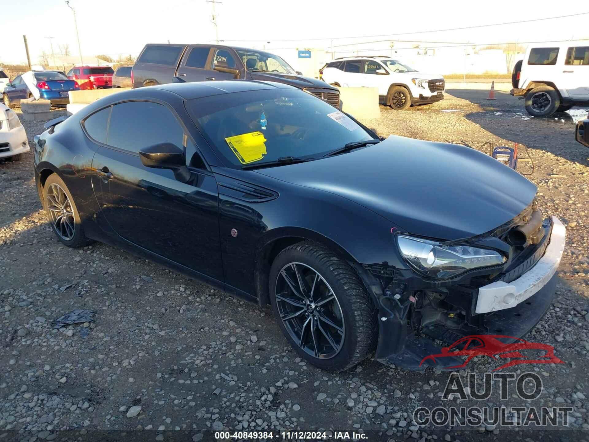 TOYOTA 86 2017 - JF1ZNAA14H8704971