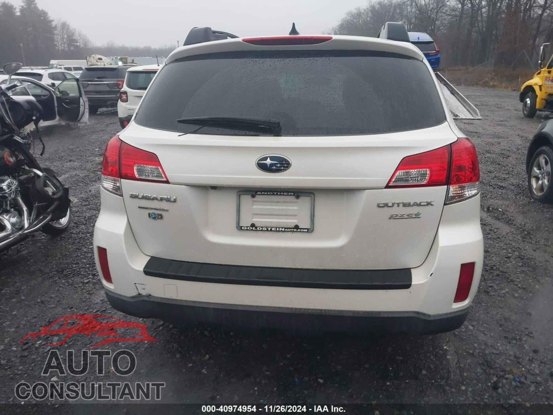 SUBARU OUTBACK 2013 - 4S4BRBLCXD3206541