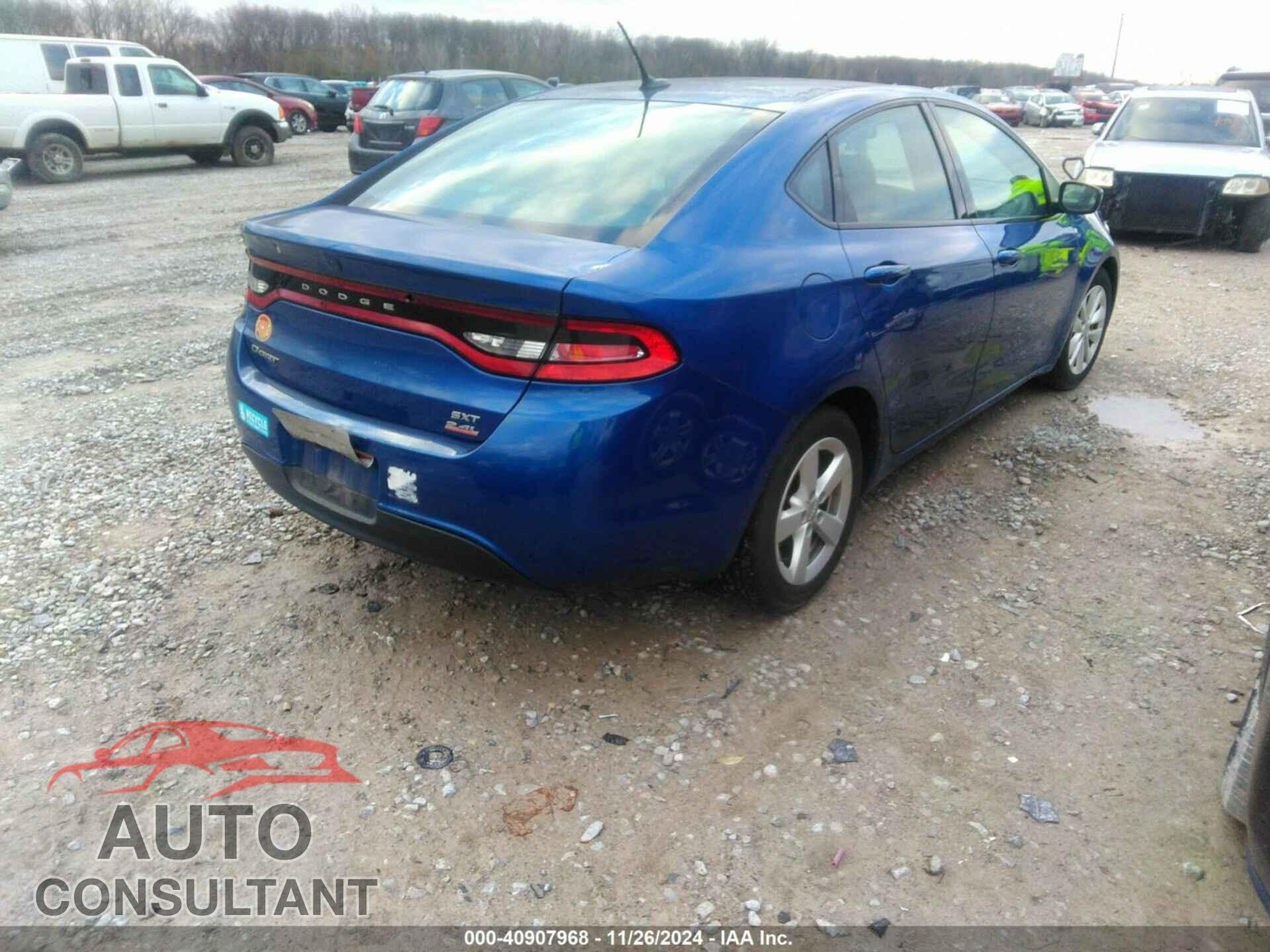 DODGE DART 2014 - 1C3CDFBB7ED868617