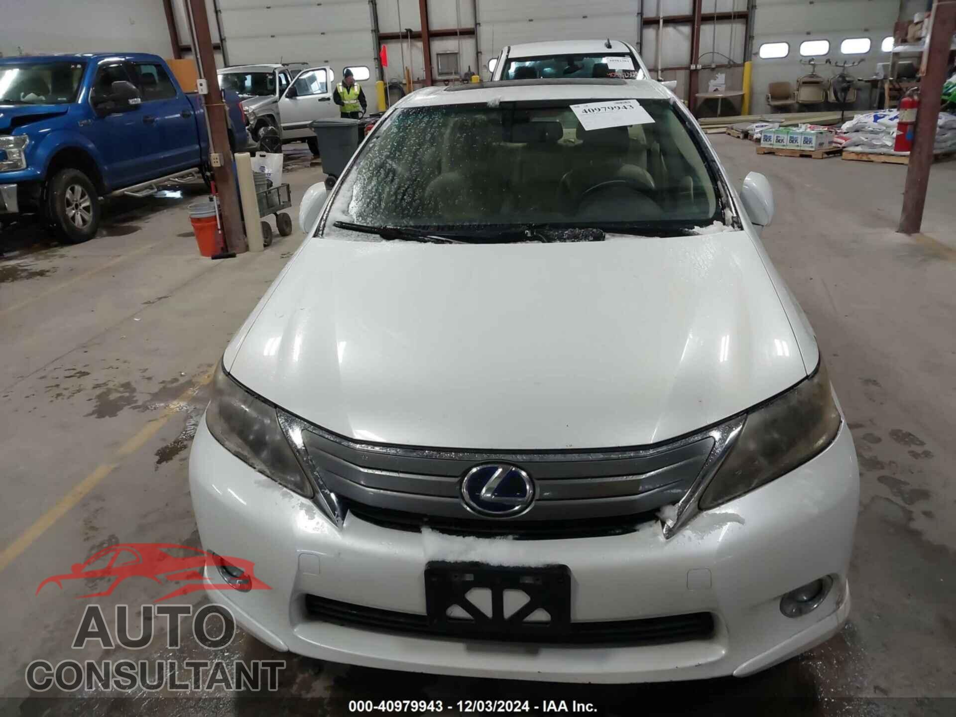 LEXUS HS 250H 2010 - JTHBB1BA1A2010359