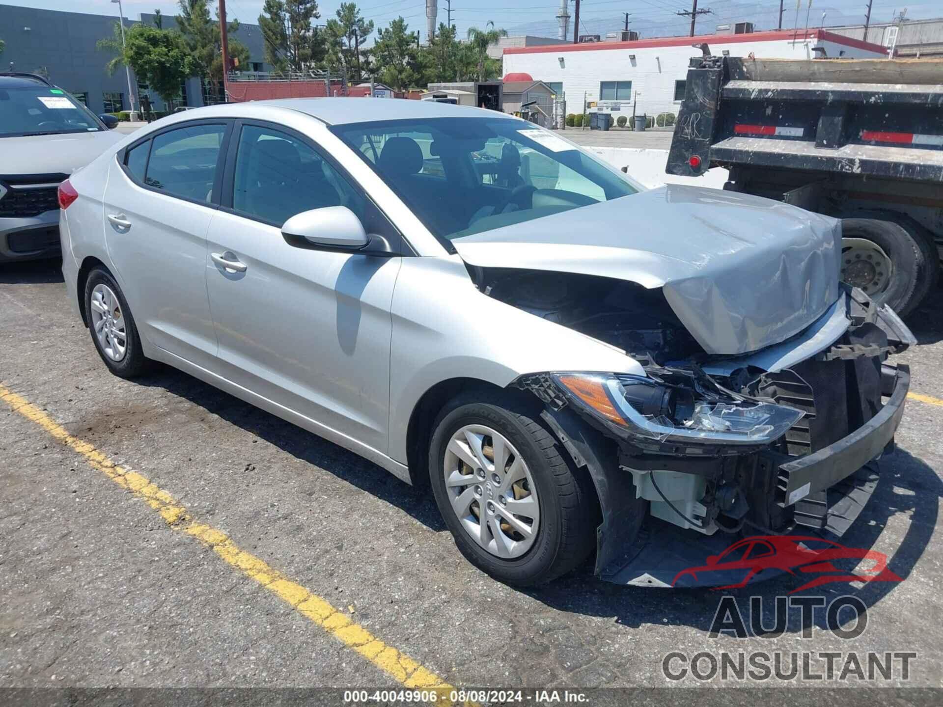 HYUNDAI ELANTRA 2017 - 5NPD74LF1HH112678