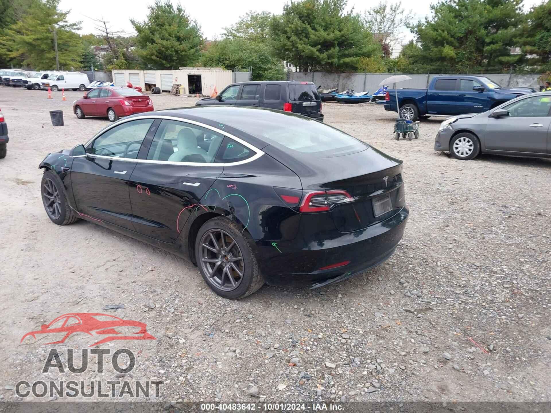 TESLA MODEL 3 2020 - 5YJ3E1EBXLF638955