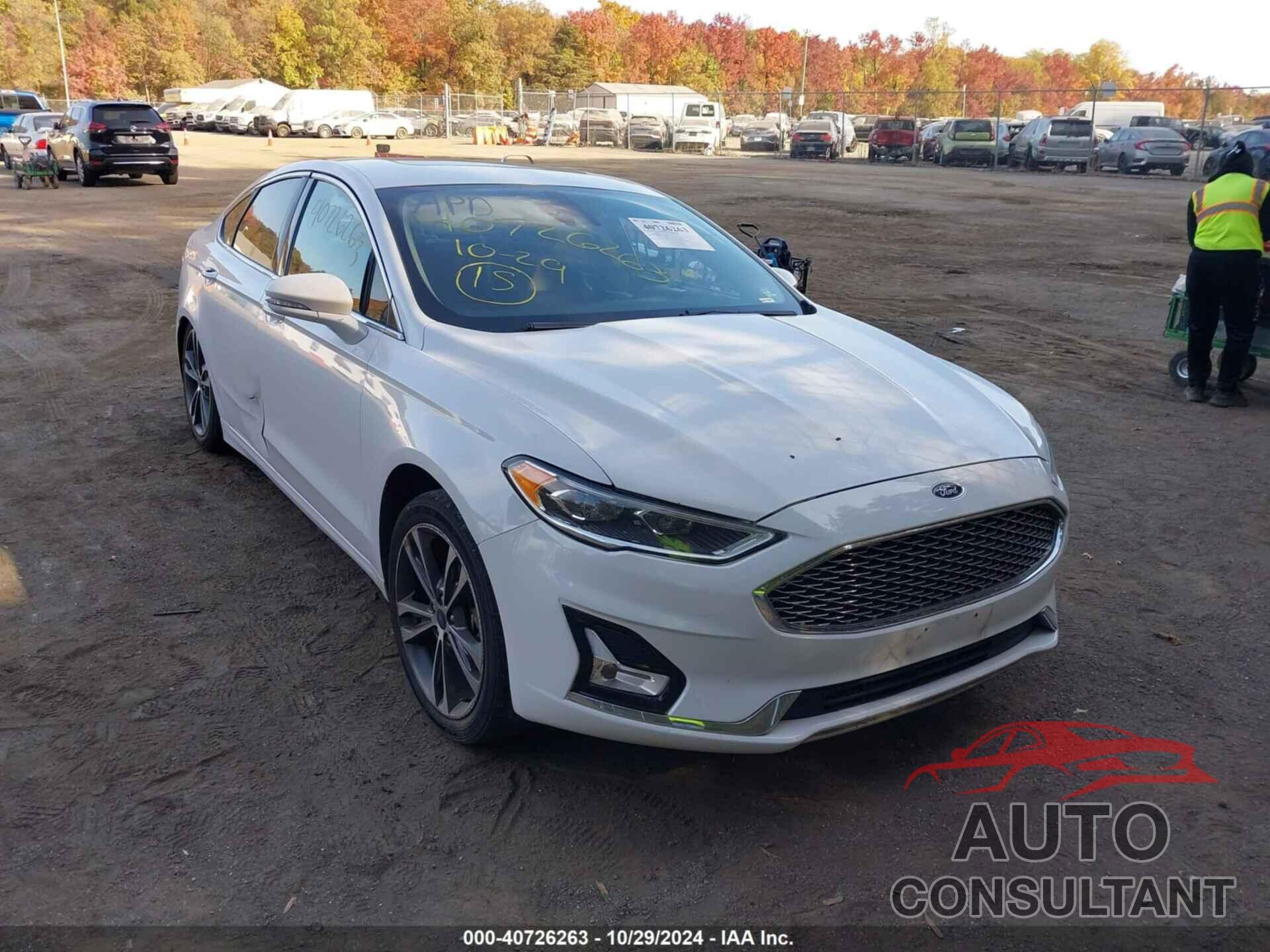 FORD FUSION 2019 - 3FA6P0D91KR242397