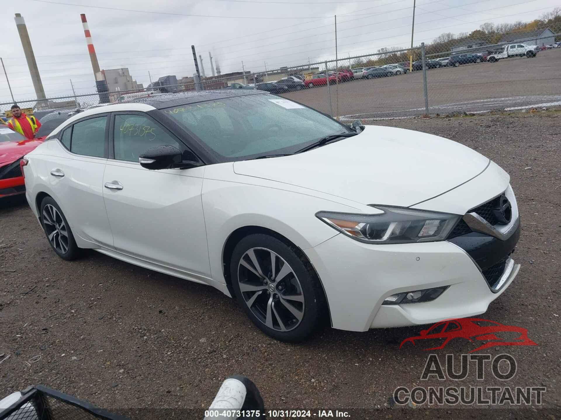 NISSAN MAXIMA 2017 - 1N4AA6AP0HC455026