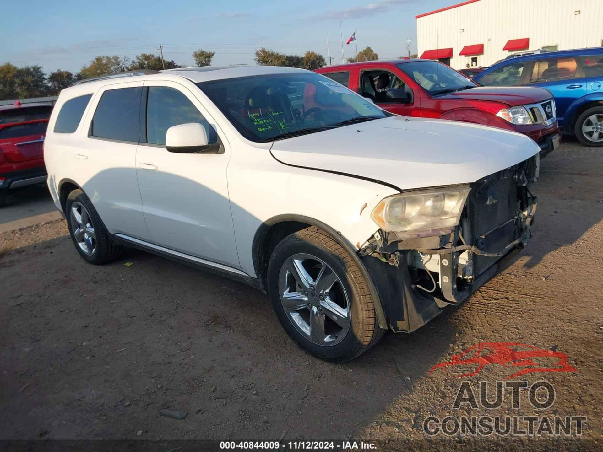 DODGE DURANGO 2013 - 1C4RDHAG3DC699375