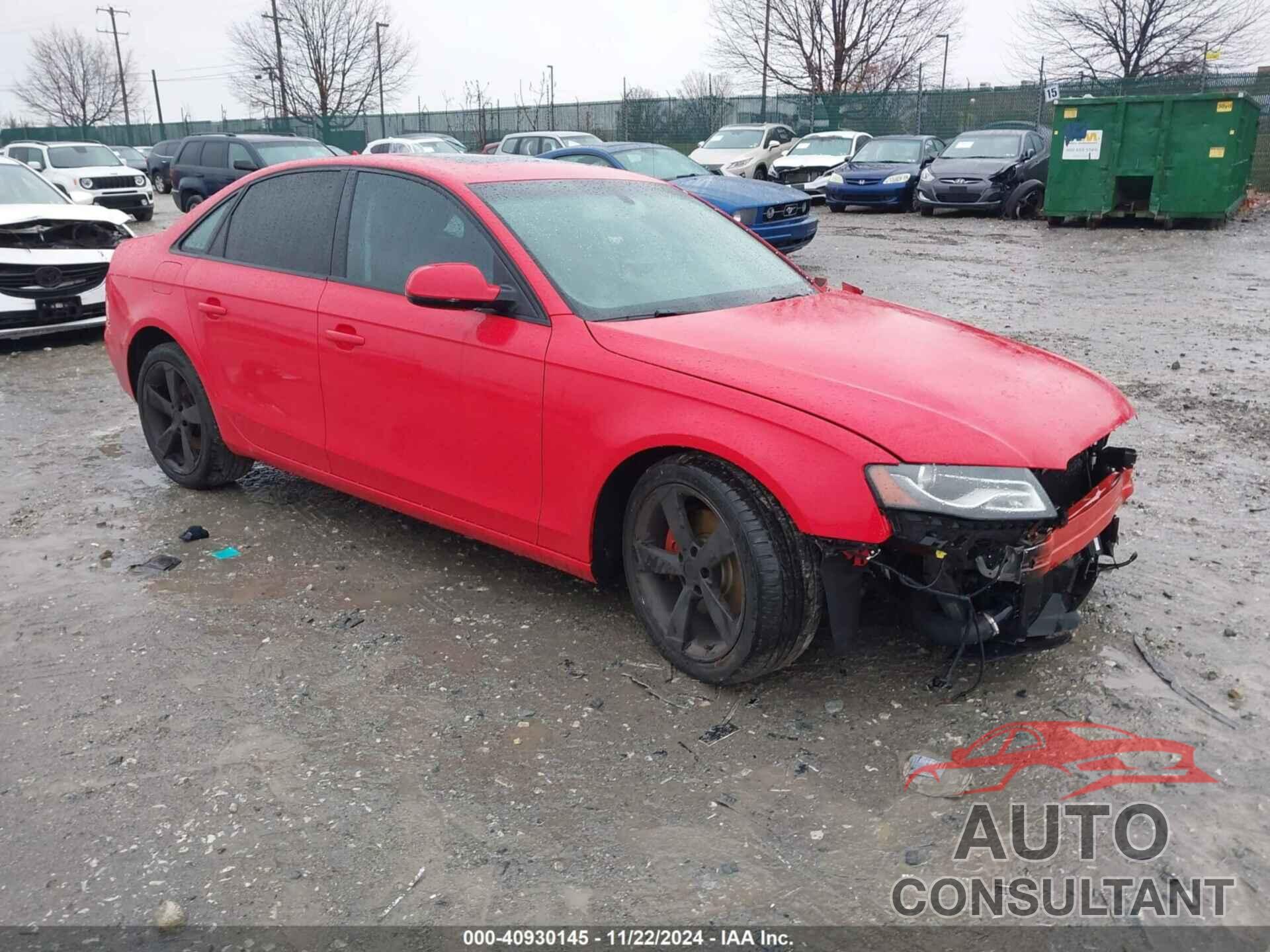 AUDI A4 2010 - WAUFFAFL5AN066559