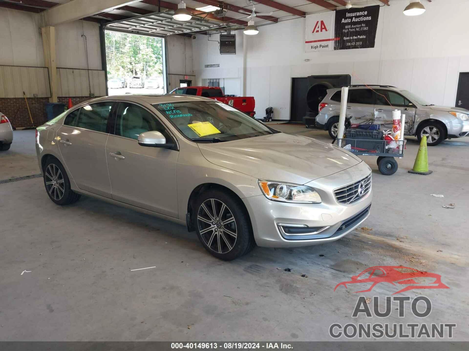 VOLVO S60 INSCRIPTION 2018 - LYV402HK1JB171721