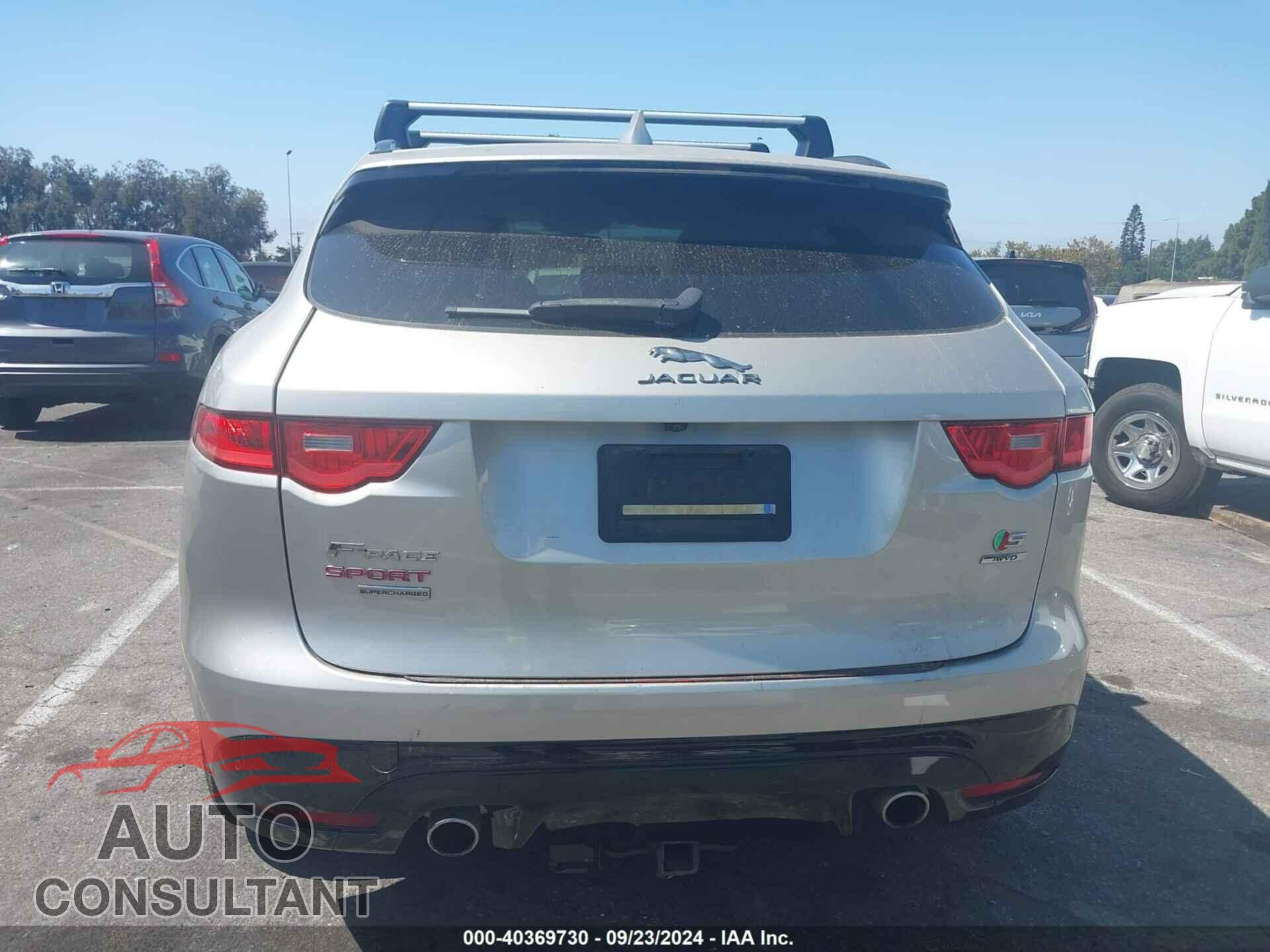 JAGUAR F-PACE 2017 - SADCM2BVXHA493654