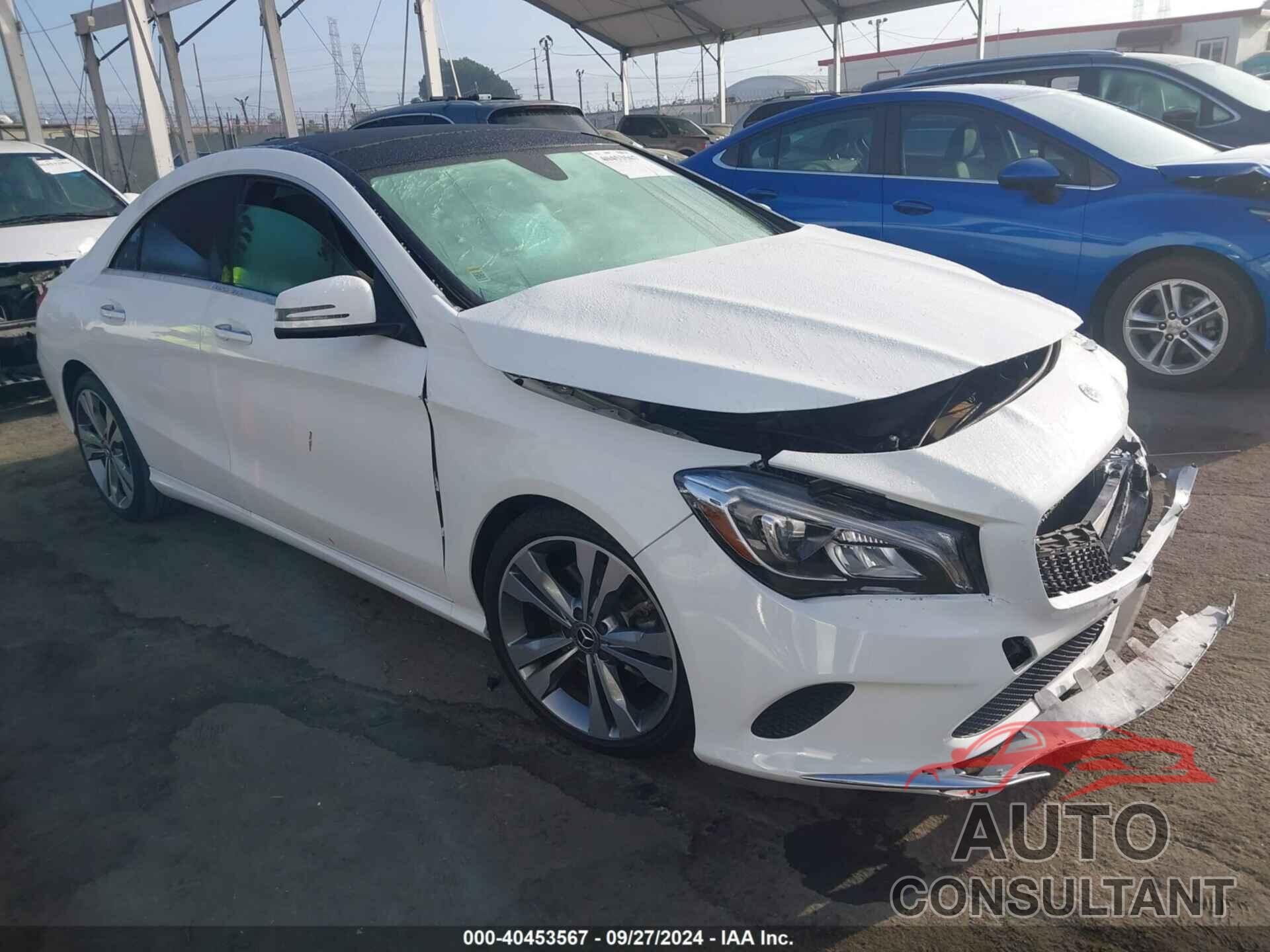 MERCEDES-BENZ CLA 250 2019 - WDDSJ4EB5KN701720