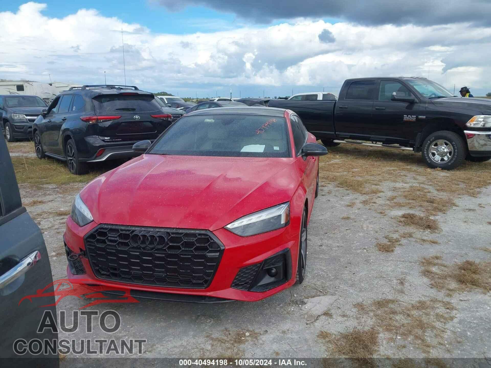 AUDI A5 2023 - WAUFACF58PA032885