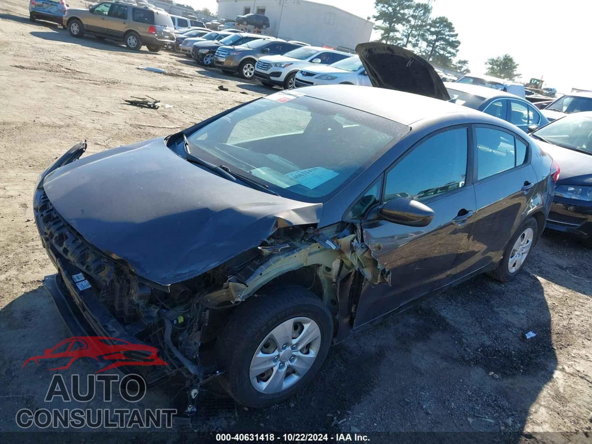 KIA FORTE 2017 - 3KPFK4A71HE140049