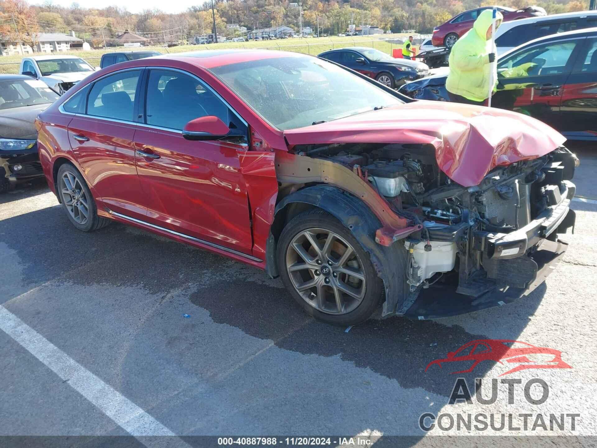 HYUNDAI SONATA 2018 - 5NPE34AB9JH694891