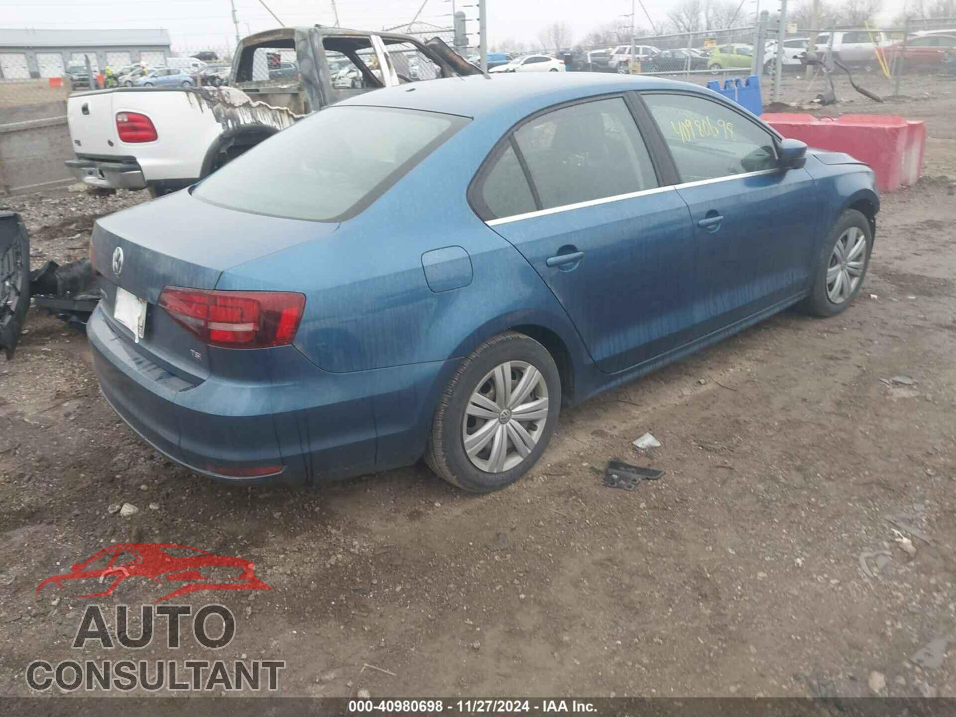 VOLKSWAGEN JETTA 2017 - 3VW2B7AJ5HM376055