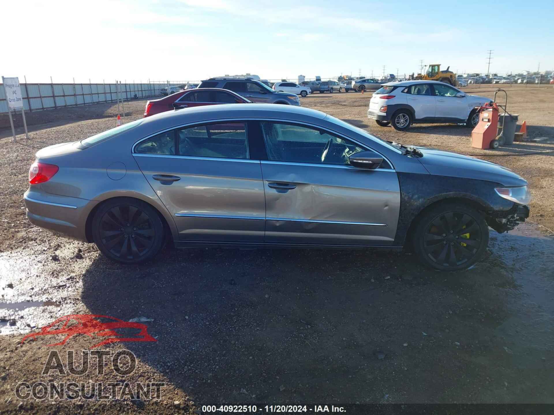 VOLKSWAGEN CC 2012 - WVWMP7AN2CE535032