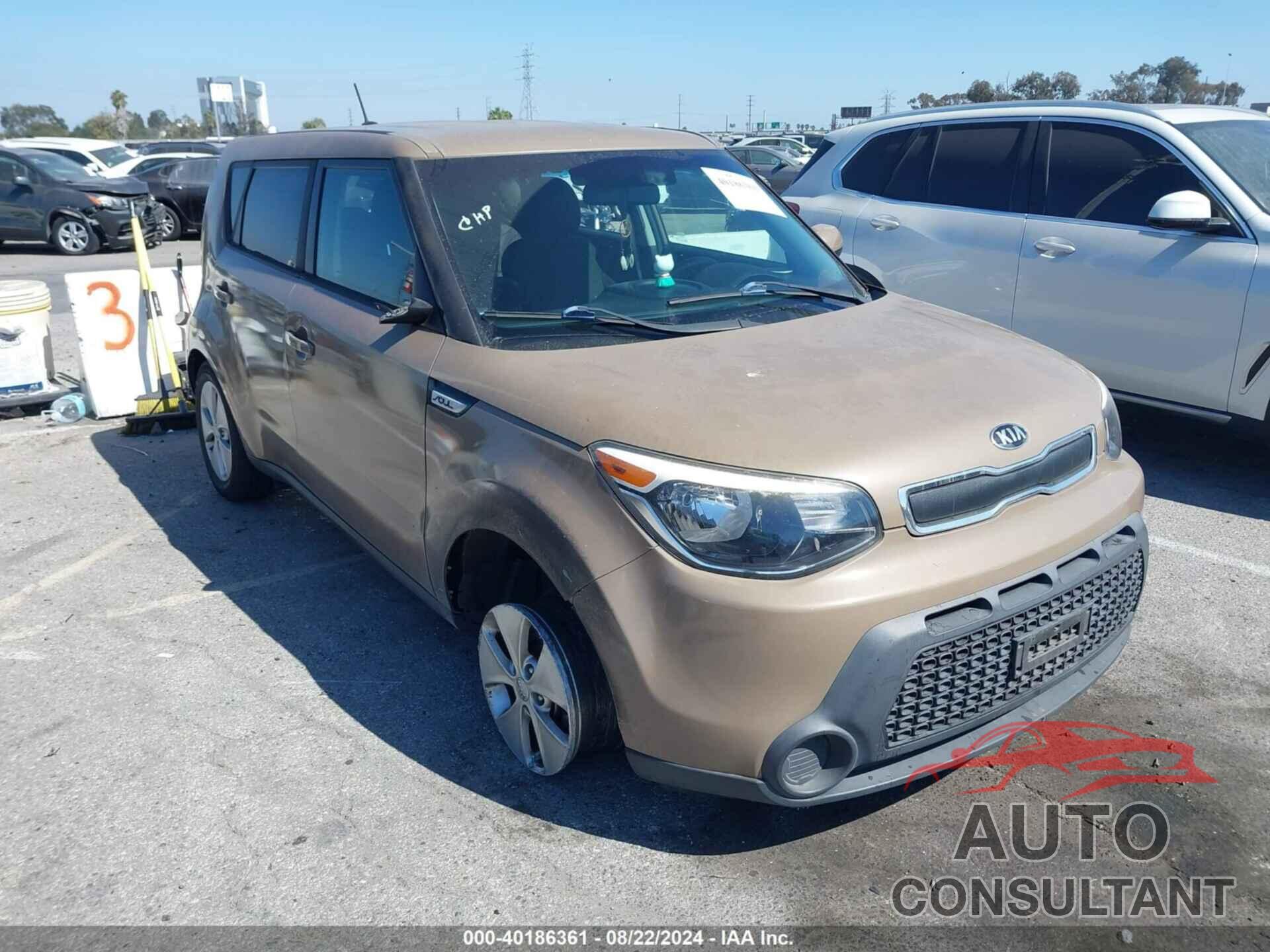 KIA SOUL 2016 - KNDJN2A23G7319511