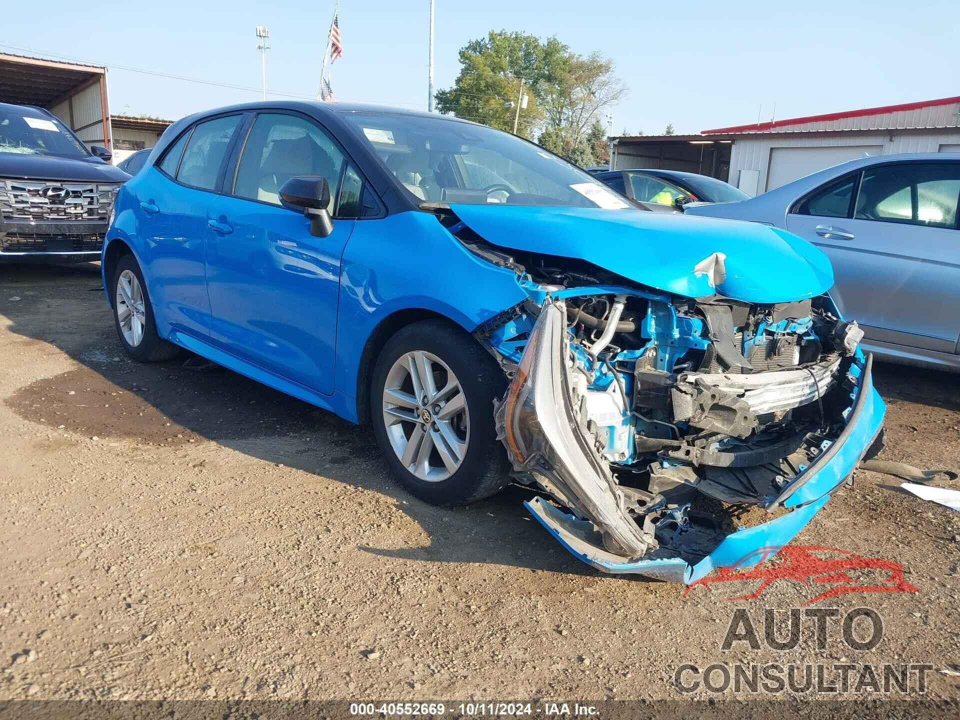 TOYOTA COROLLA 2021 - JTND4MBE2M3140587