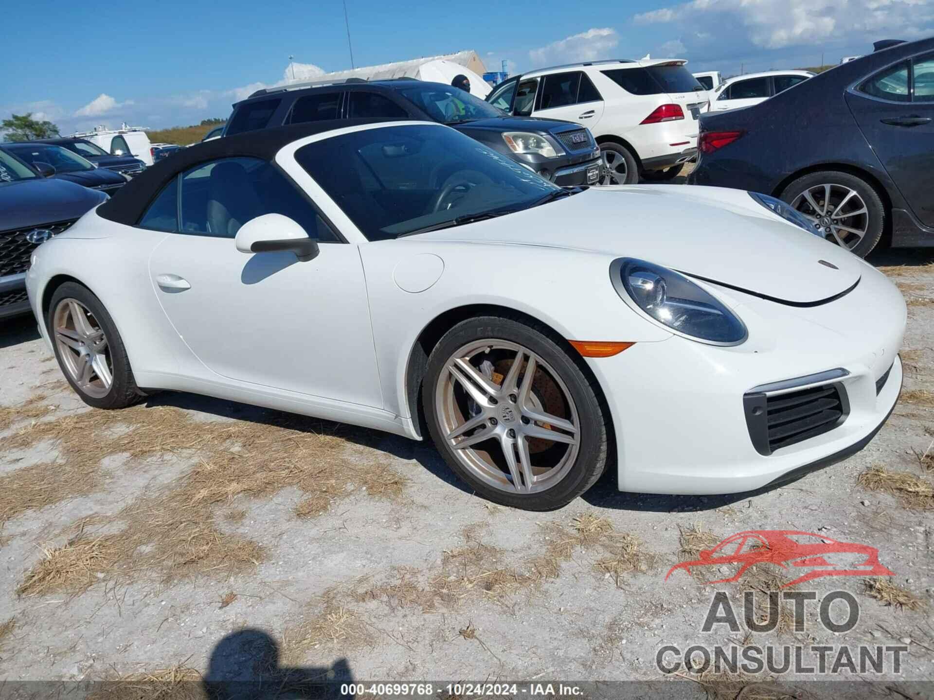 PORSCHE 911 2019 - WP0CA2A93KS129117