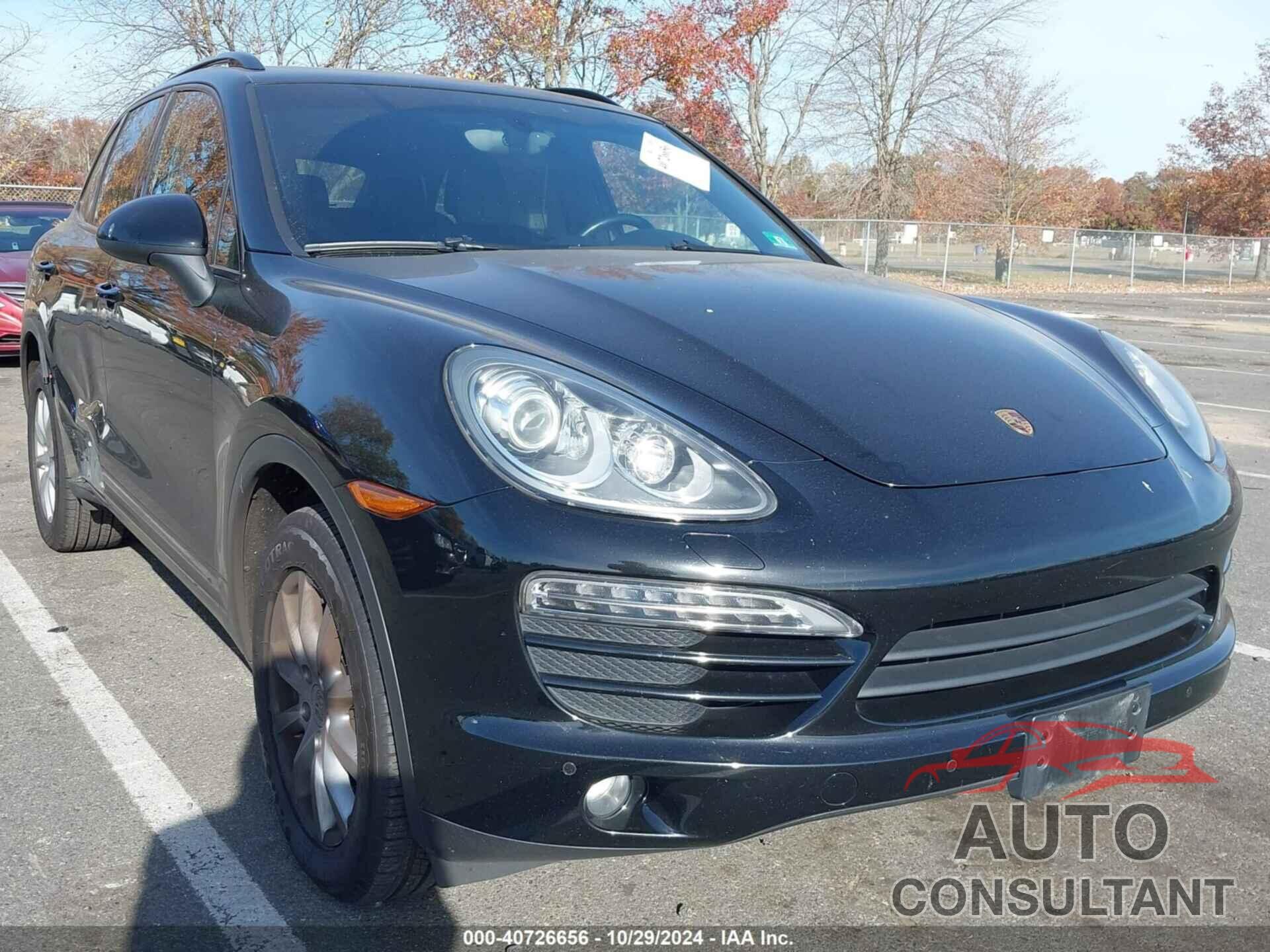 PORSCHE CAYENNE 2012 - WP1AA2A27CLA08076