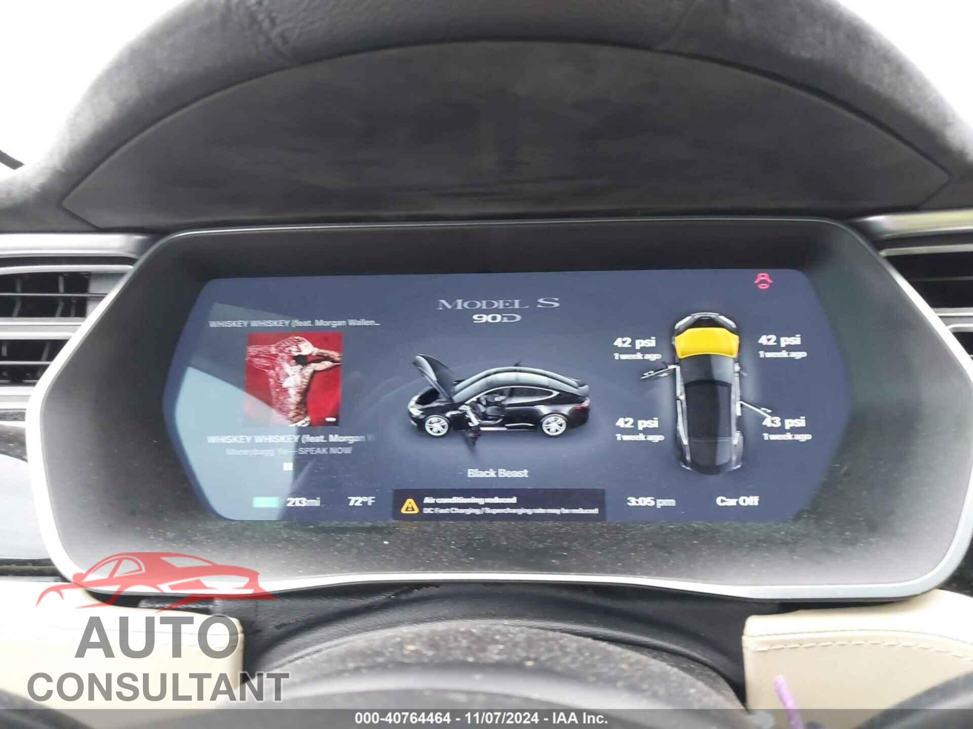 TESLA MODEL S 2015 - 5YJSA1E28FF102694