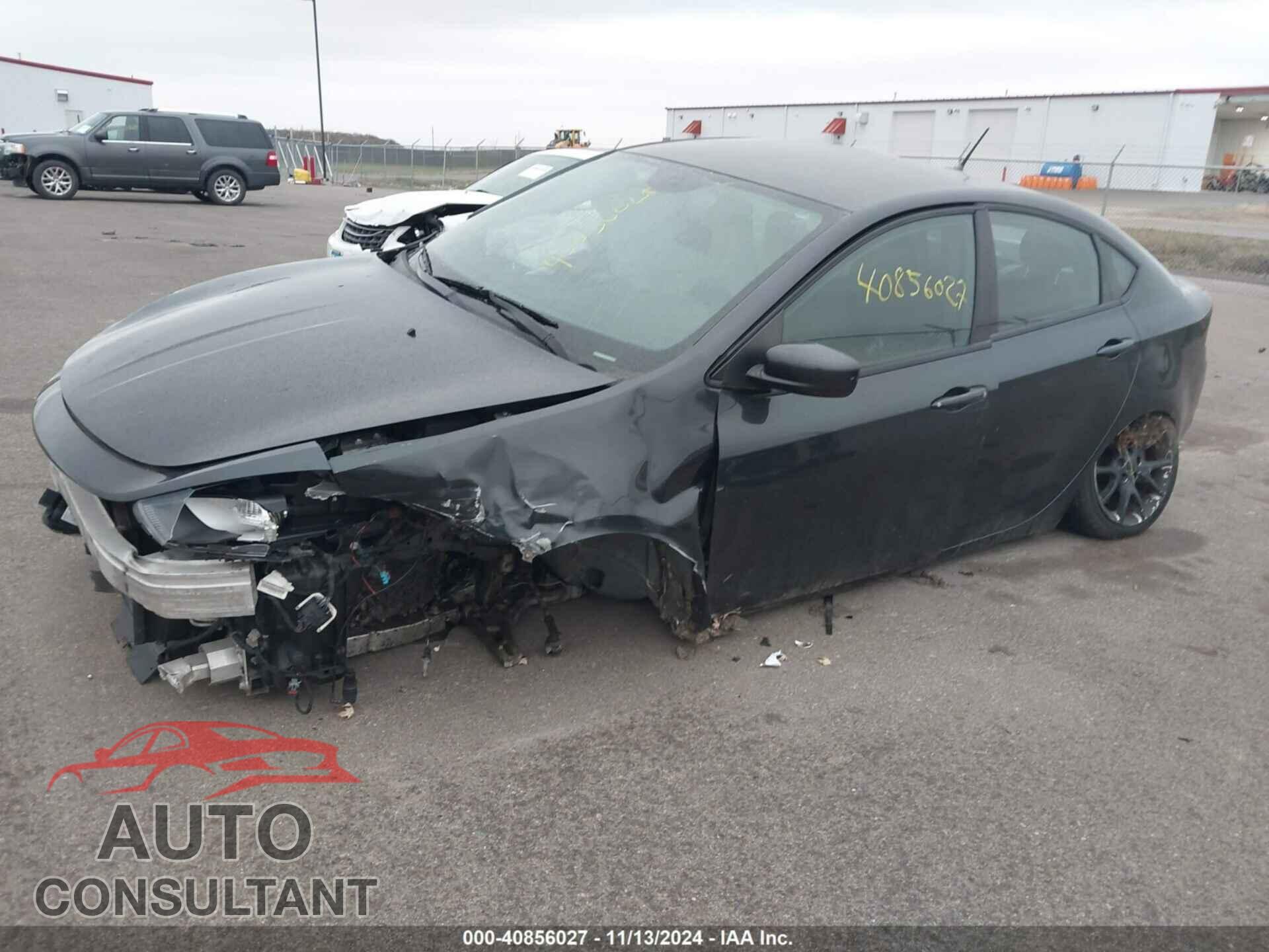 DODGE DART 2013 - 1C3CDFBA2DD312589