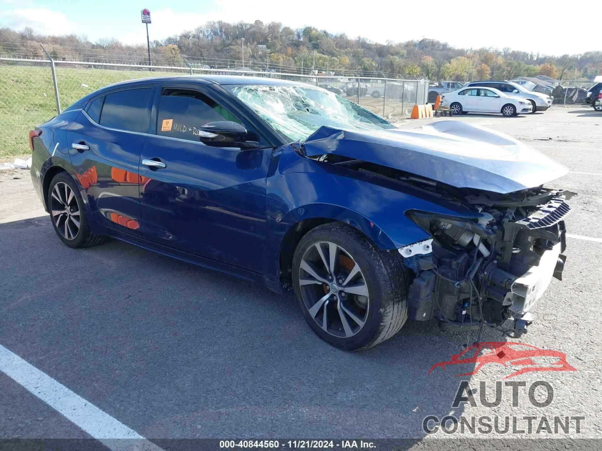 NISSAN MAXIMA 2018 - 1N4AA6AP0JC386490