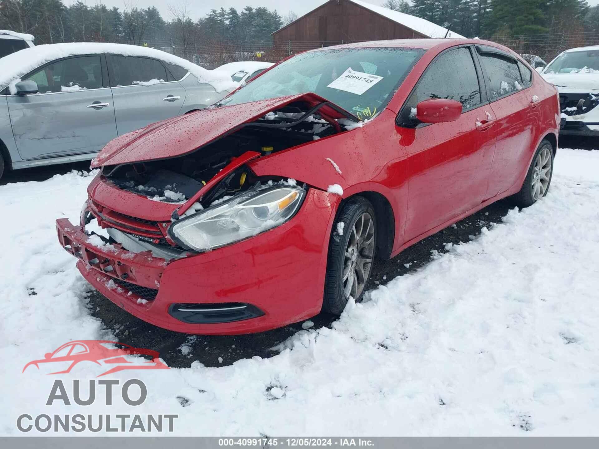 DODGE DART 2013 - 1C3CDFBA2DD154481