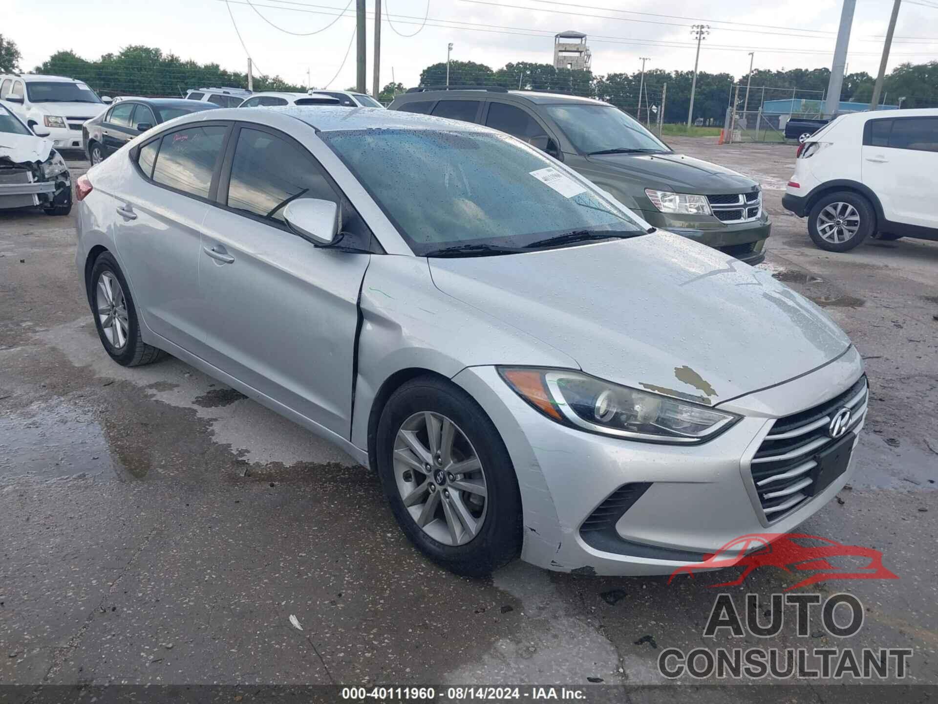 HYUNDAI ELANTRA 2017 - 5NPD74LF5HH126986