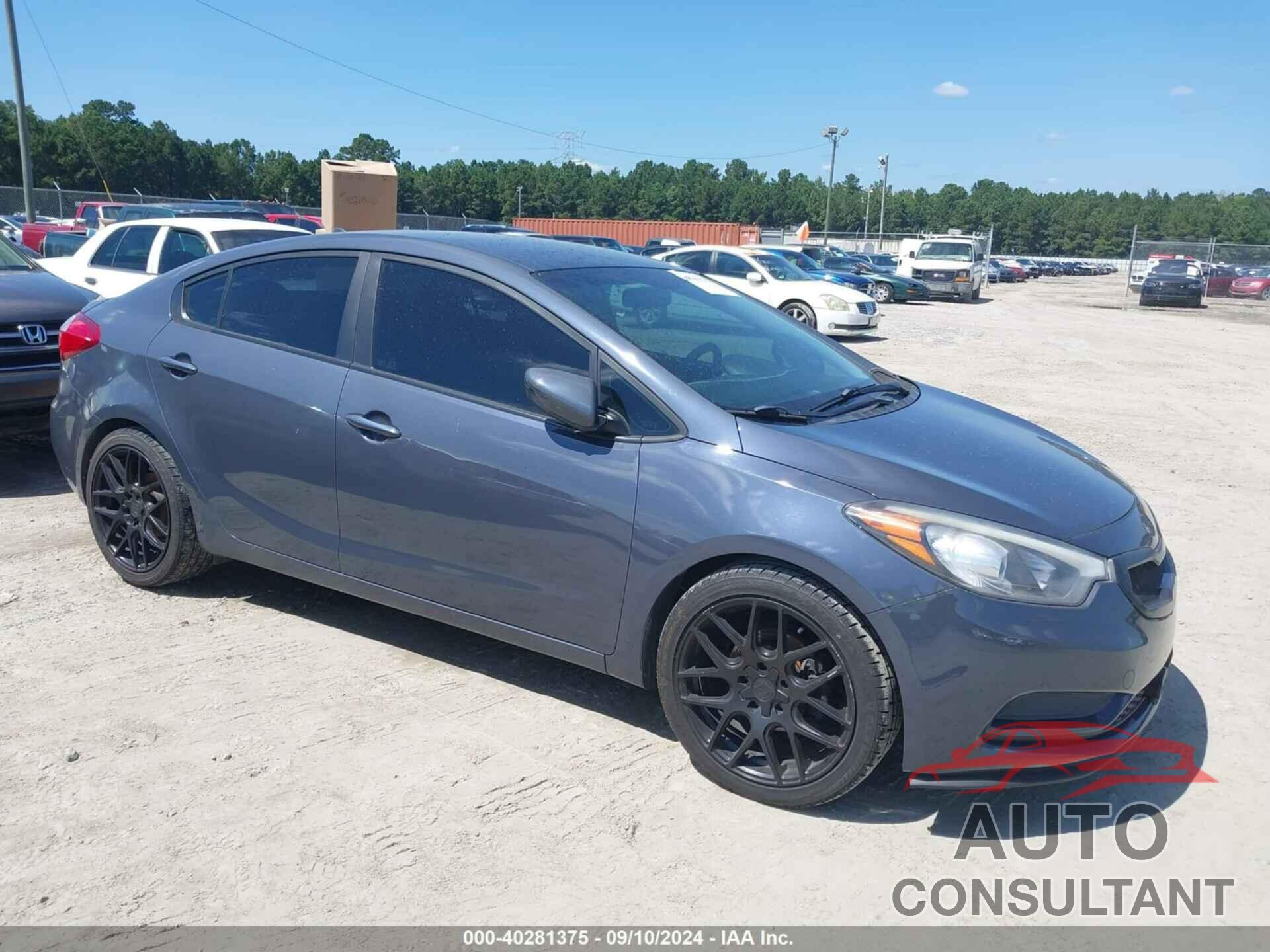 KIA FORTE 2016 - KNAFK4A67G5612284