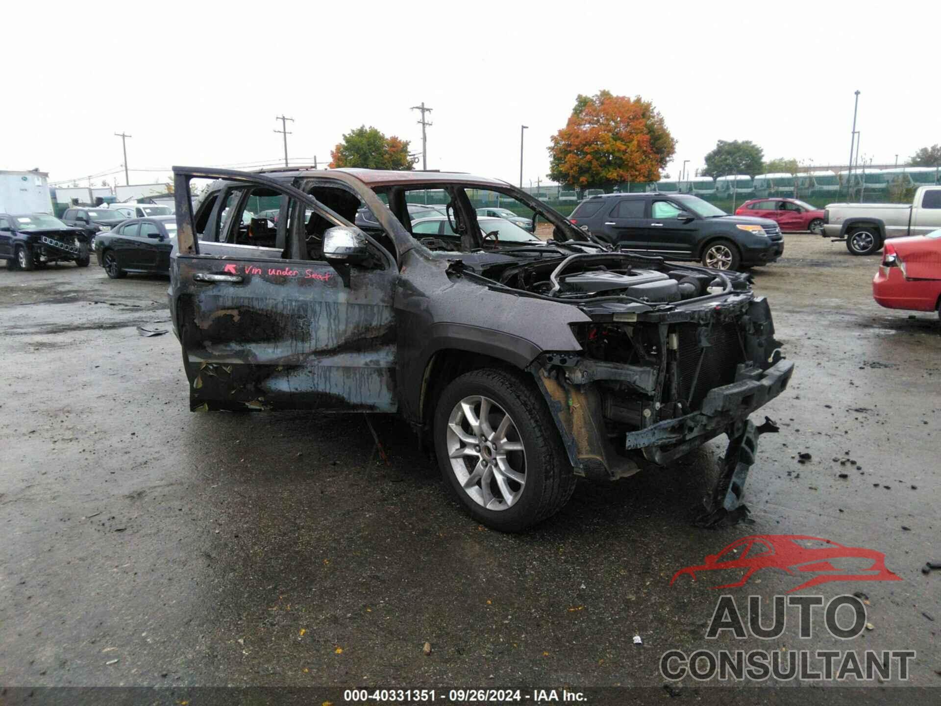 JEEP GRAND CHEROKEE 2016 - 1C4RJEJGXGC330265