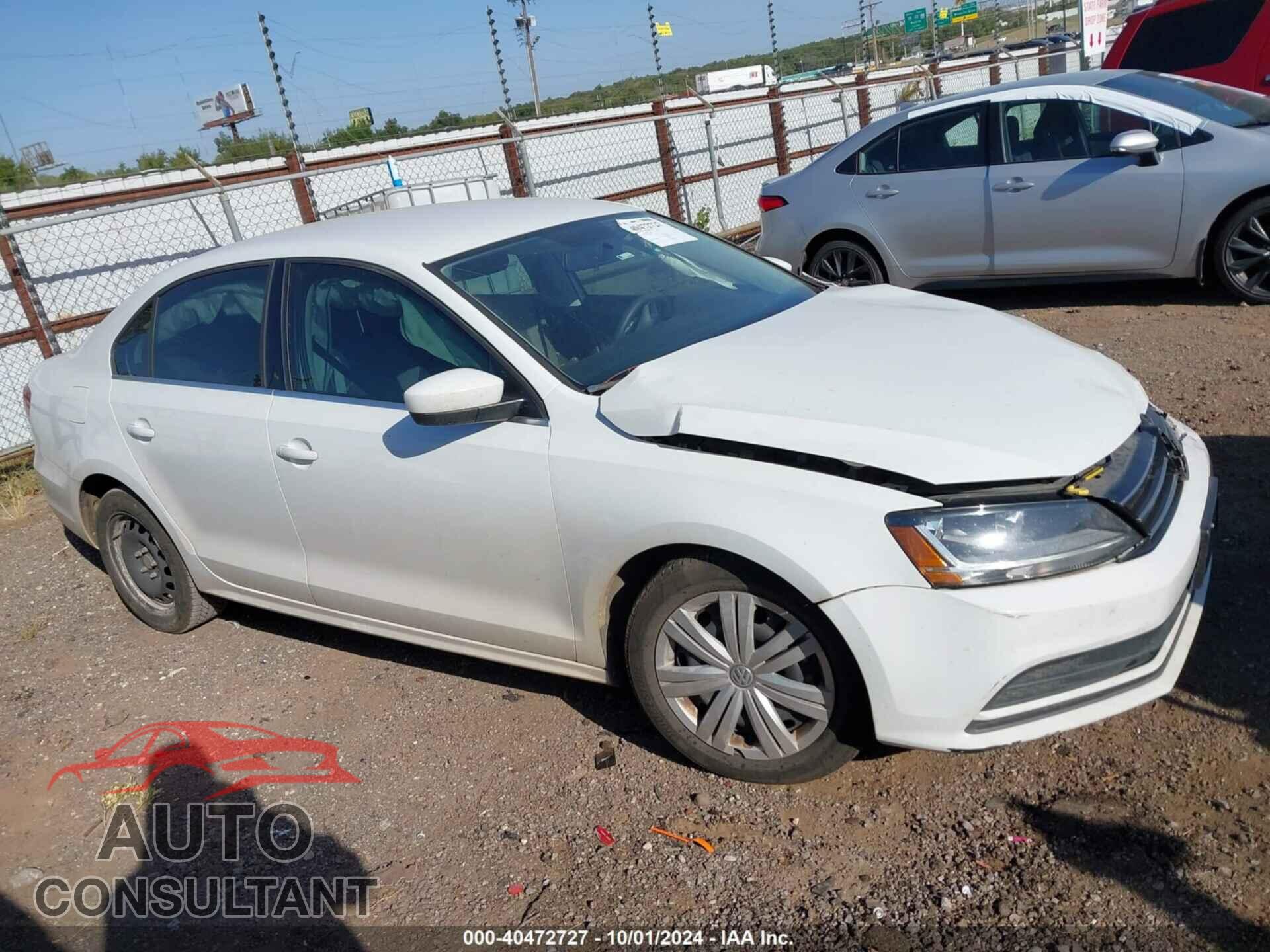 VOLKSWAGEN JETTA 2017 - 3VW2B7AJ3HM289853