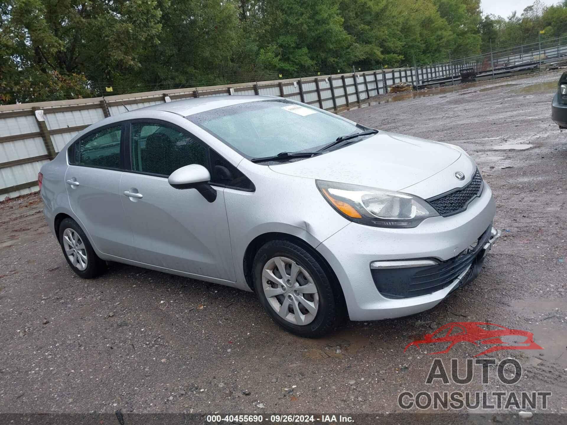 KIA RIO 2016 - KNADM4A31G6586833