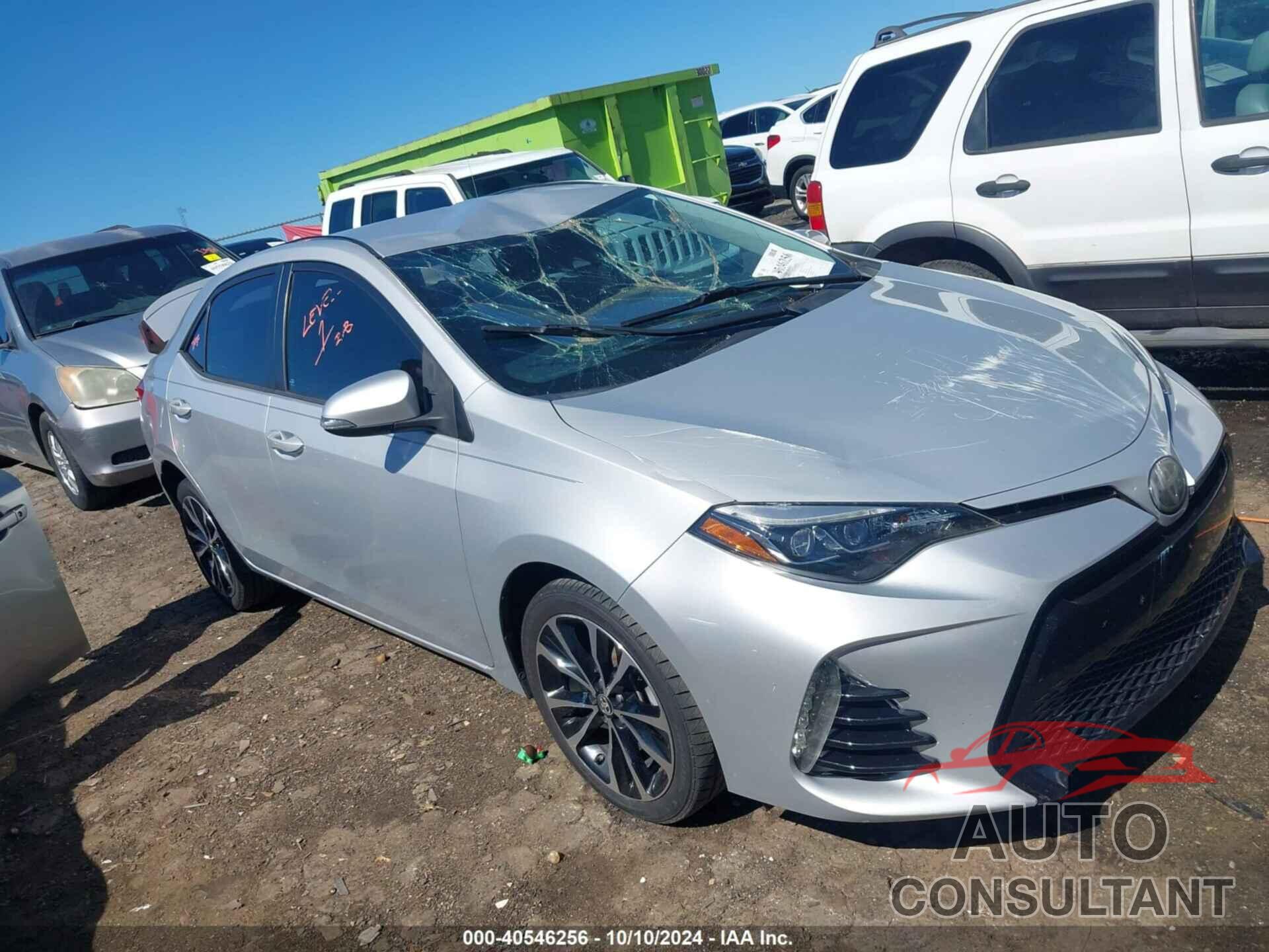 TOYOTA COROLLA 2017 - 2T1BURHE8HC916007