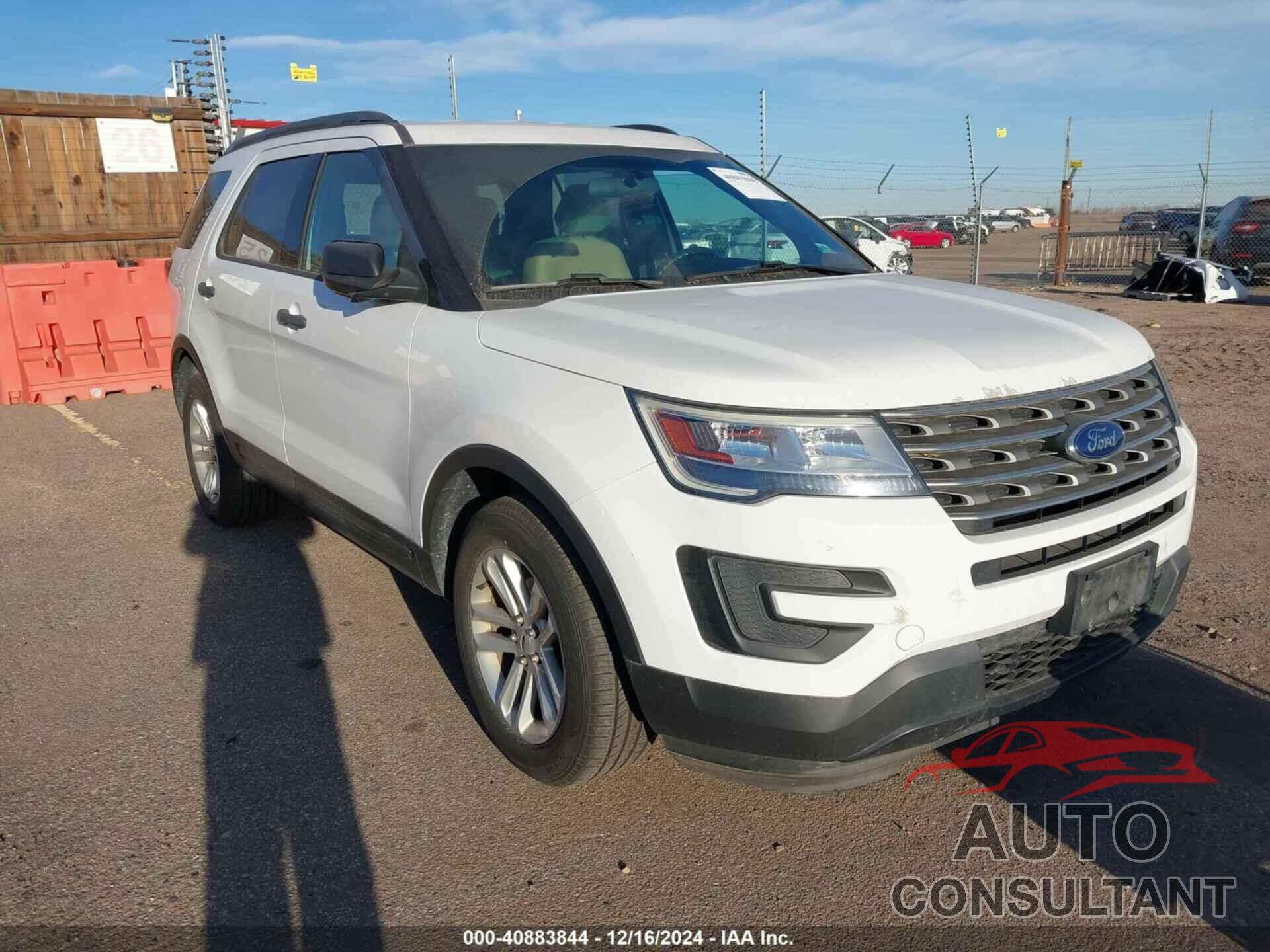 FORD EXPLORER 2017 - 1FM5K8B88HGE11632