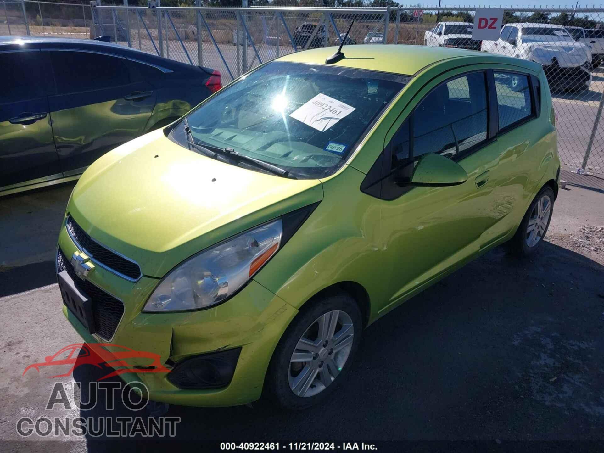 CHEVROLET SPARK 2013 - KL8CD6S96DC576219