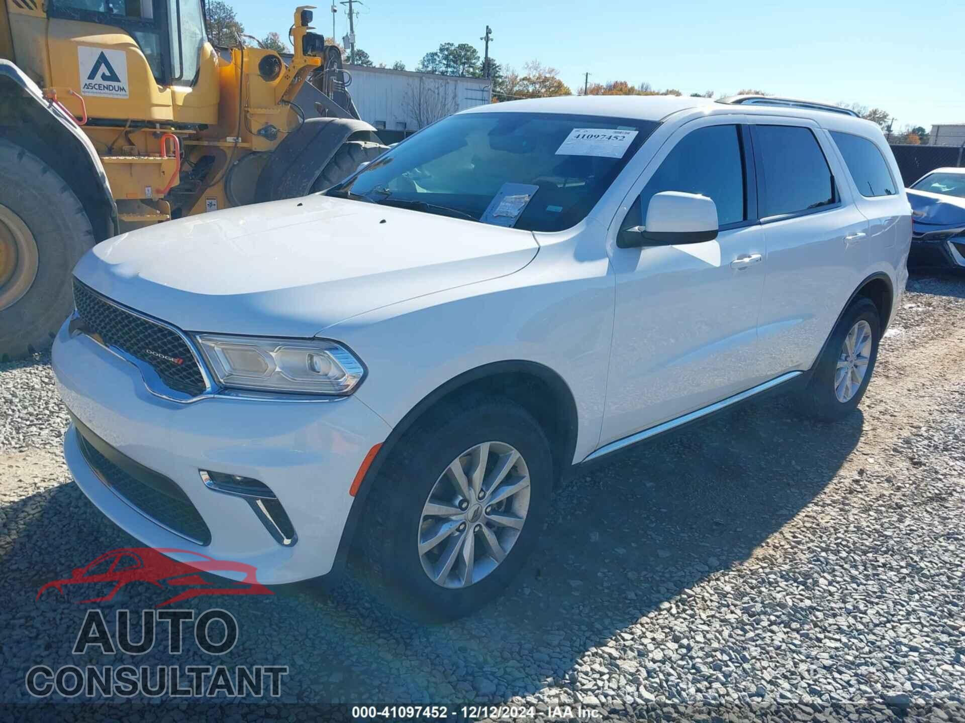 DODGE DURANGO 2022 - 1C4RDJAG6NC228040