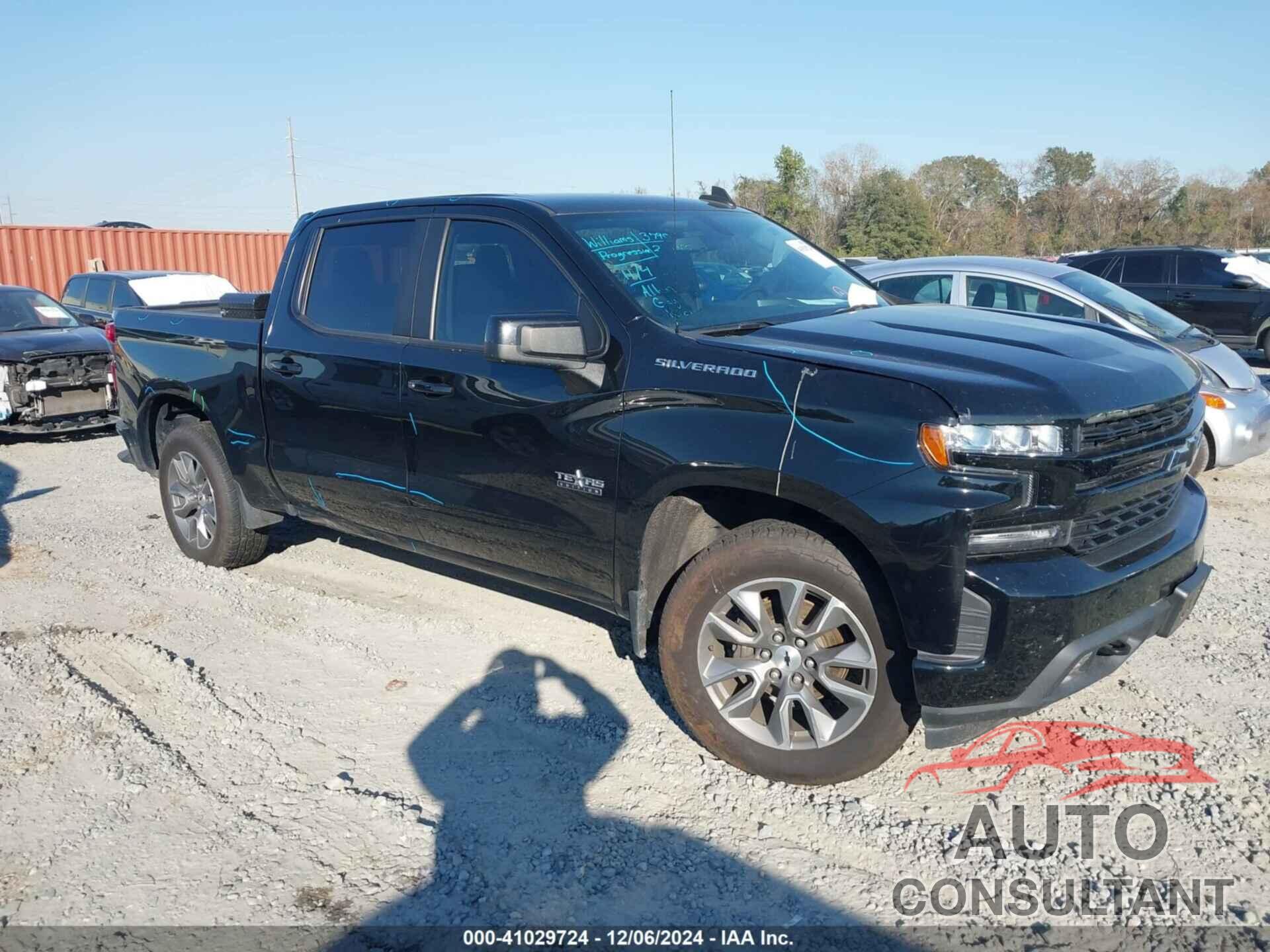 CHEVROLET SILVERADO 1500 2021 - 3GCPWDED4MG205919