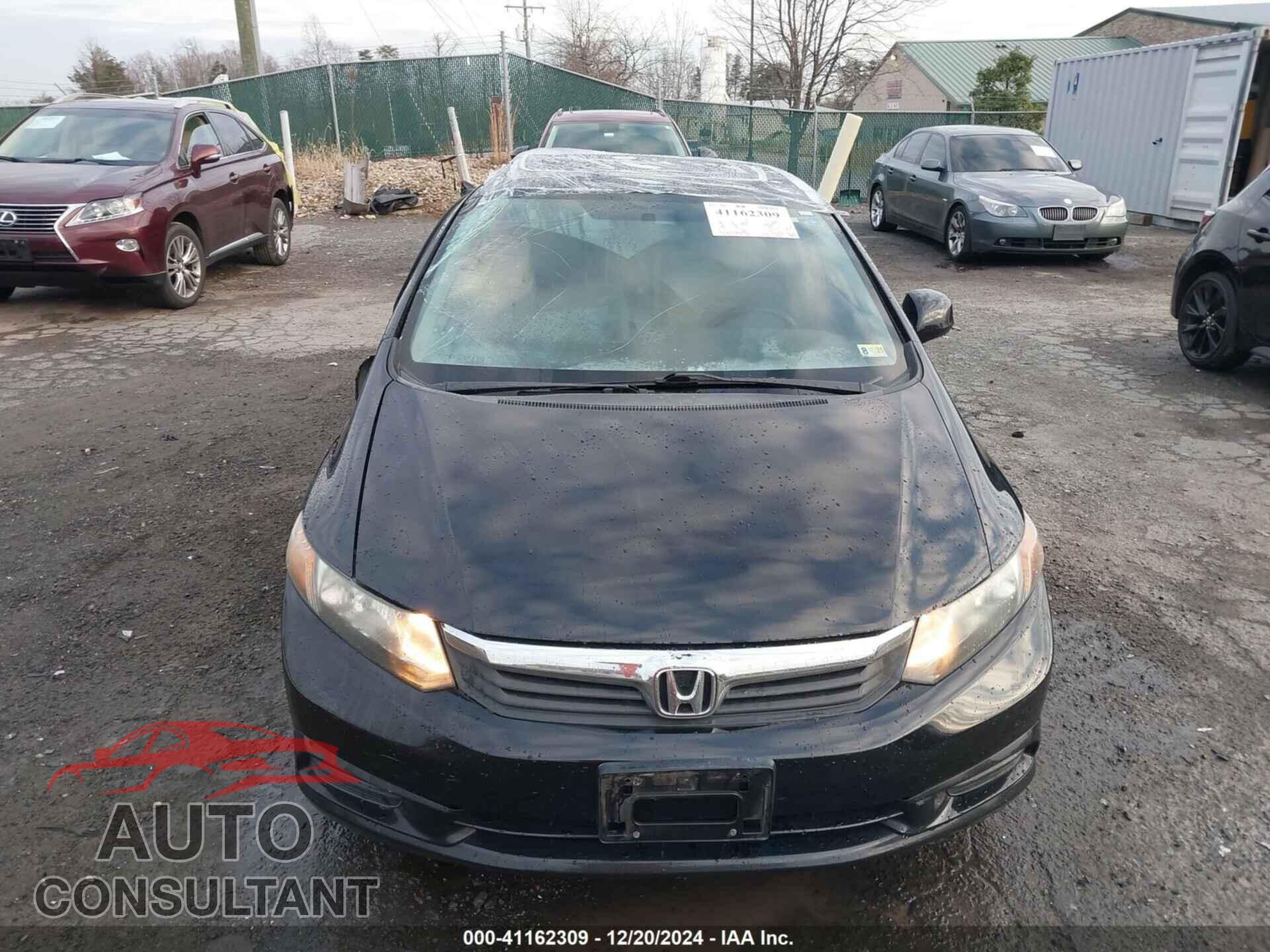 HONDA CIVIC 2012 - 19XFB2F89CE056026