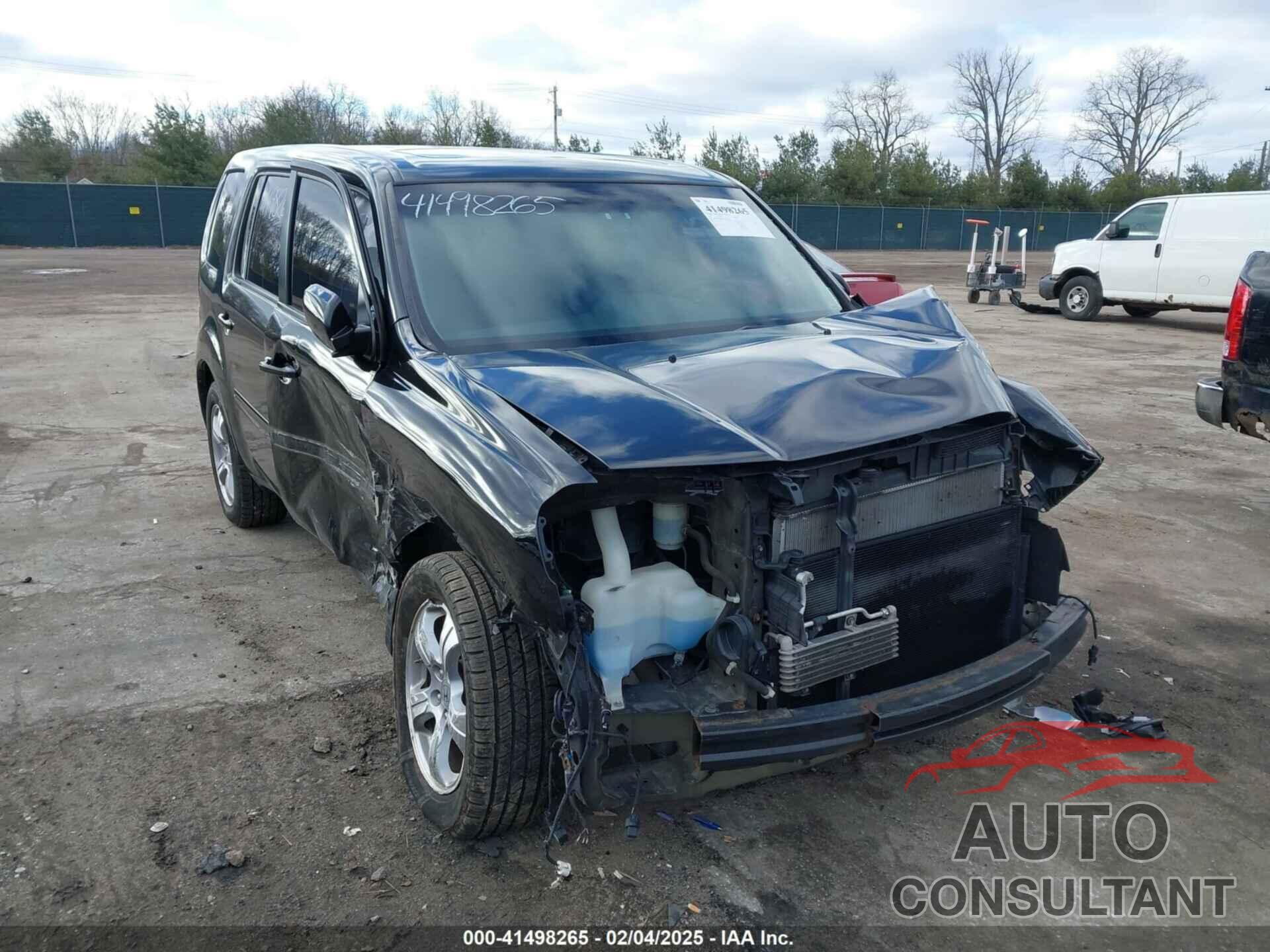 HONDA PILOT 2012 - 5FNYF4H59CB074922