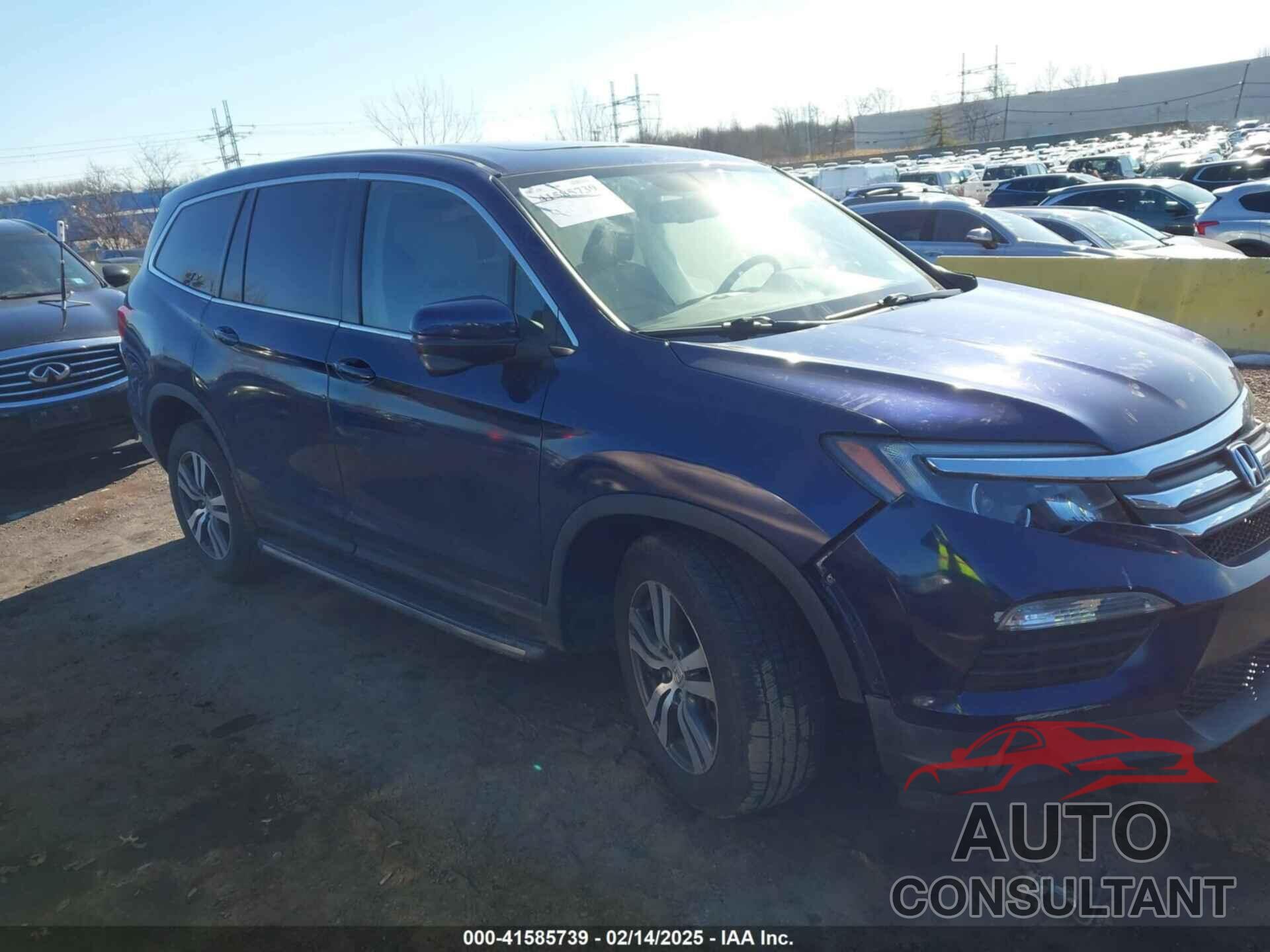HONDA PILOT 2017 - 5FNYF6H59HB023052