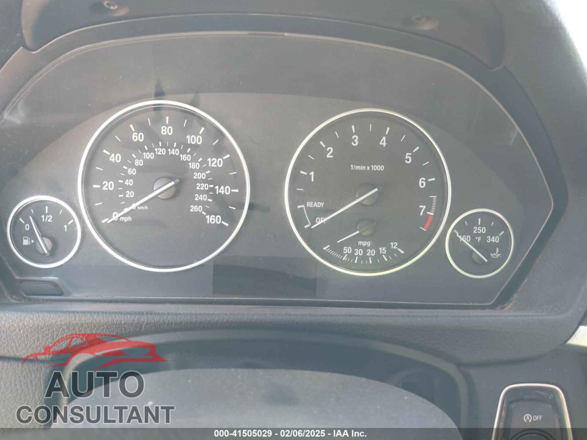 BMW 320I 2013 - WBA3B1C50DF461591