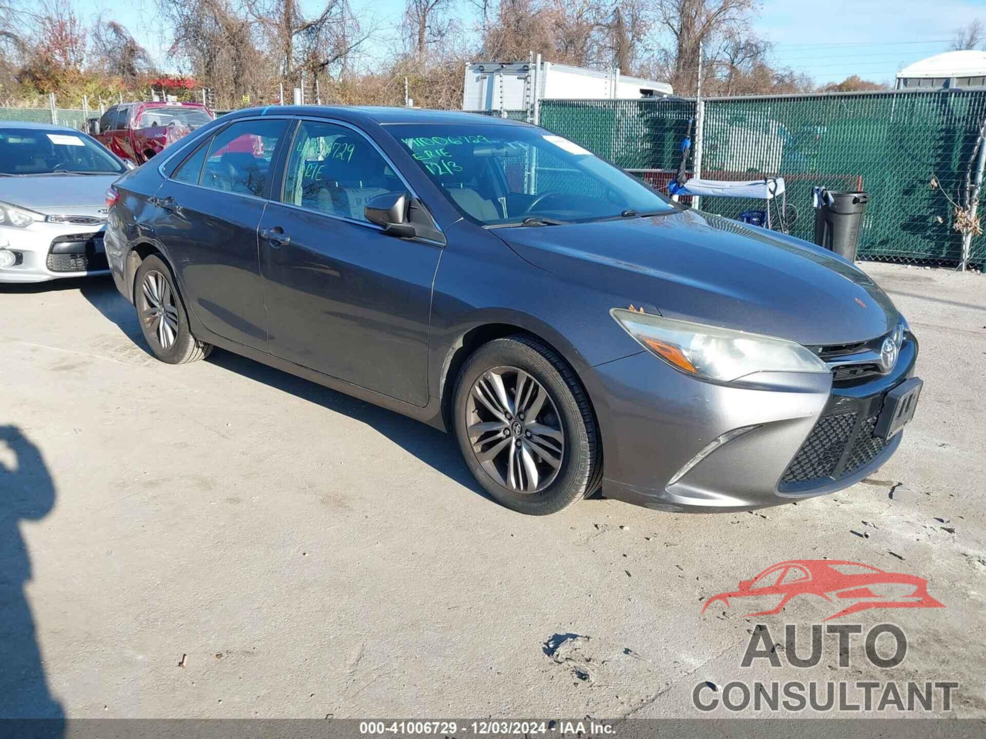 TOYOTA CAMRY 2016 - 4T1BF1FK9GU147177