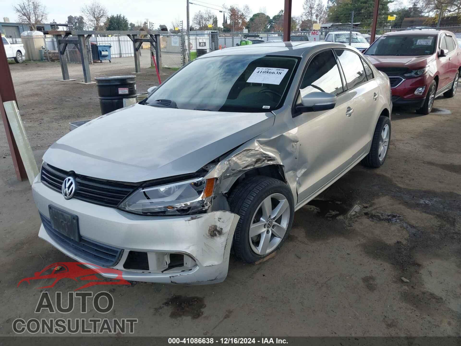 VOLKSWAGEN JETTA 2012 - 3VWLL7AJ2CM317037