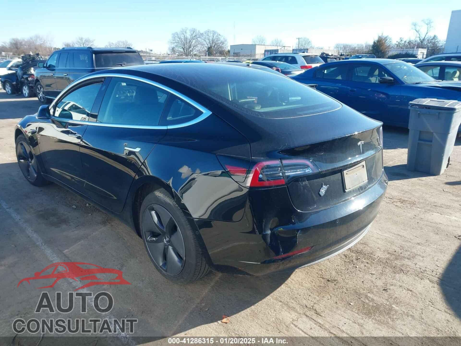 TESLA MODEL 3 2019 - 5YJ3E1EA5KF298040