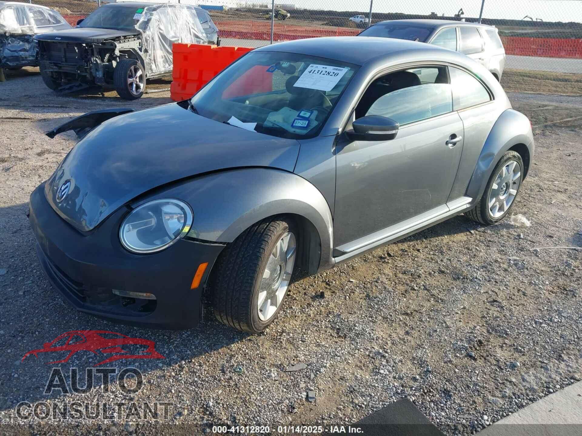 VOLKSWAGEN BEETLE 2012 - 3VWJP7AT2CM663120