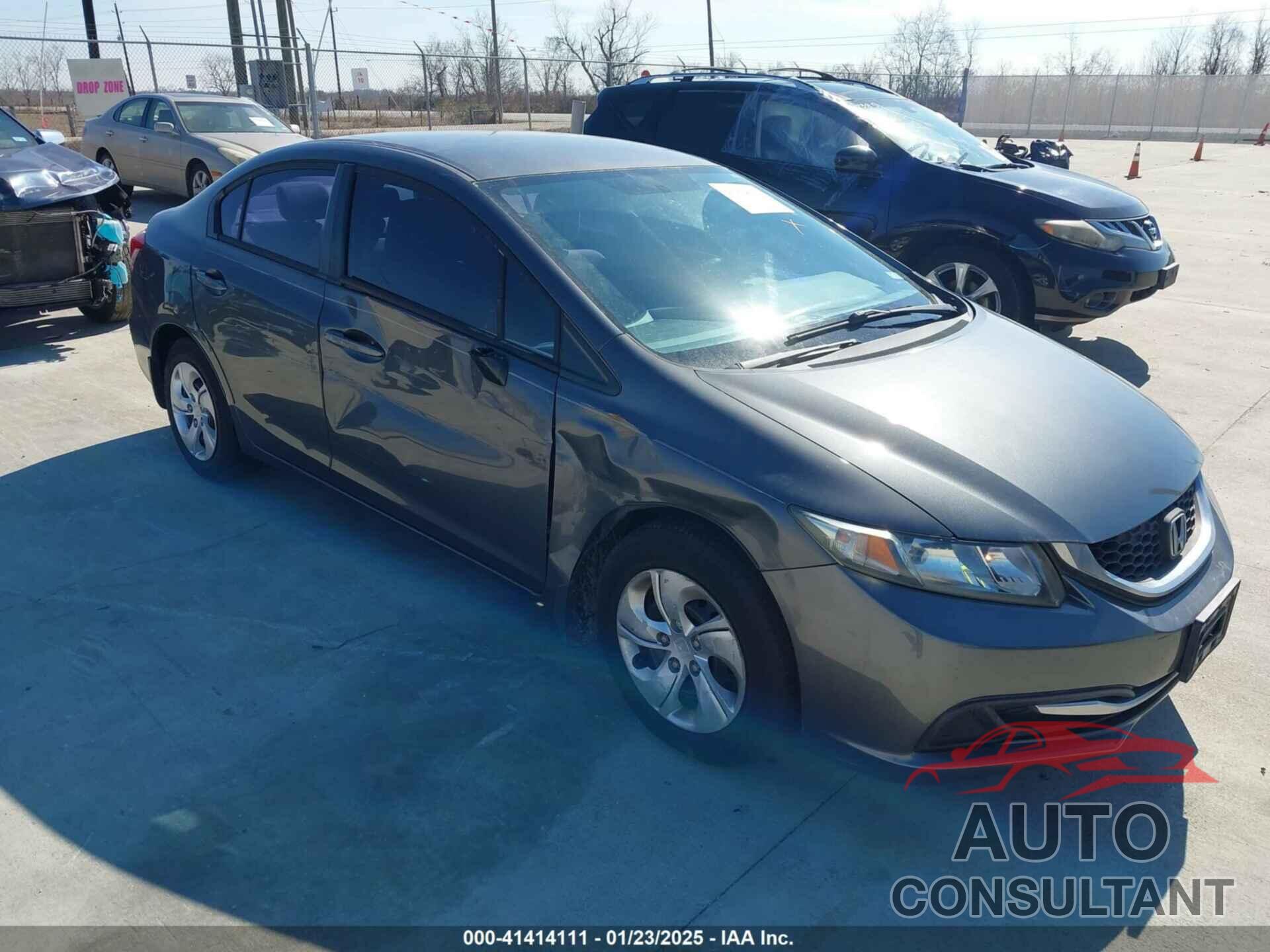 HONDA CIVIC 2013 - 2HGFB2F5XDH547203