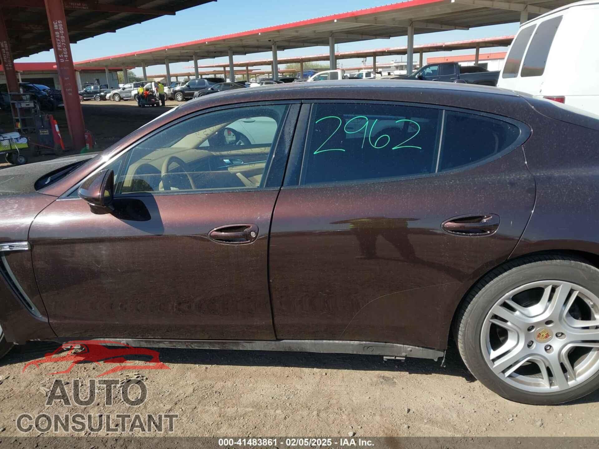 PORSCHE PANAMERA 2011 - WP0AA2A78BL011273