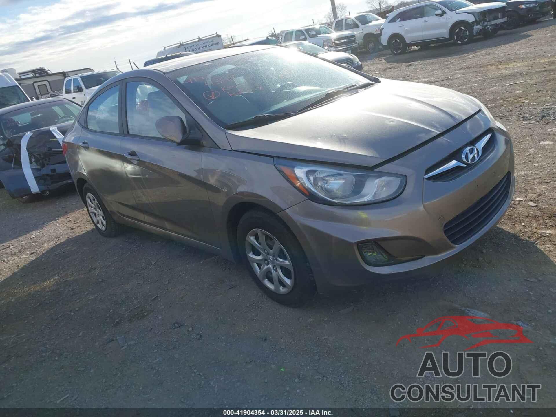 HYUNDAI ACCENT 2013 - KMHCT4AEXDU464526