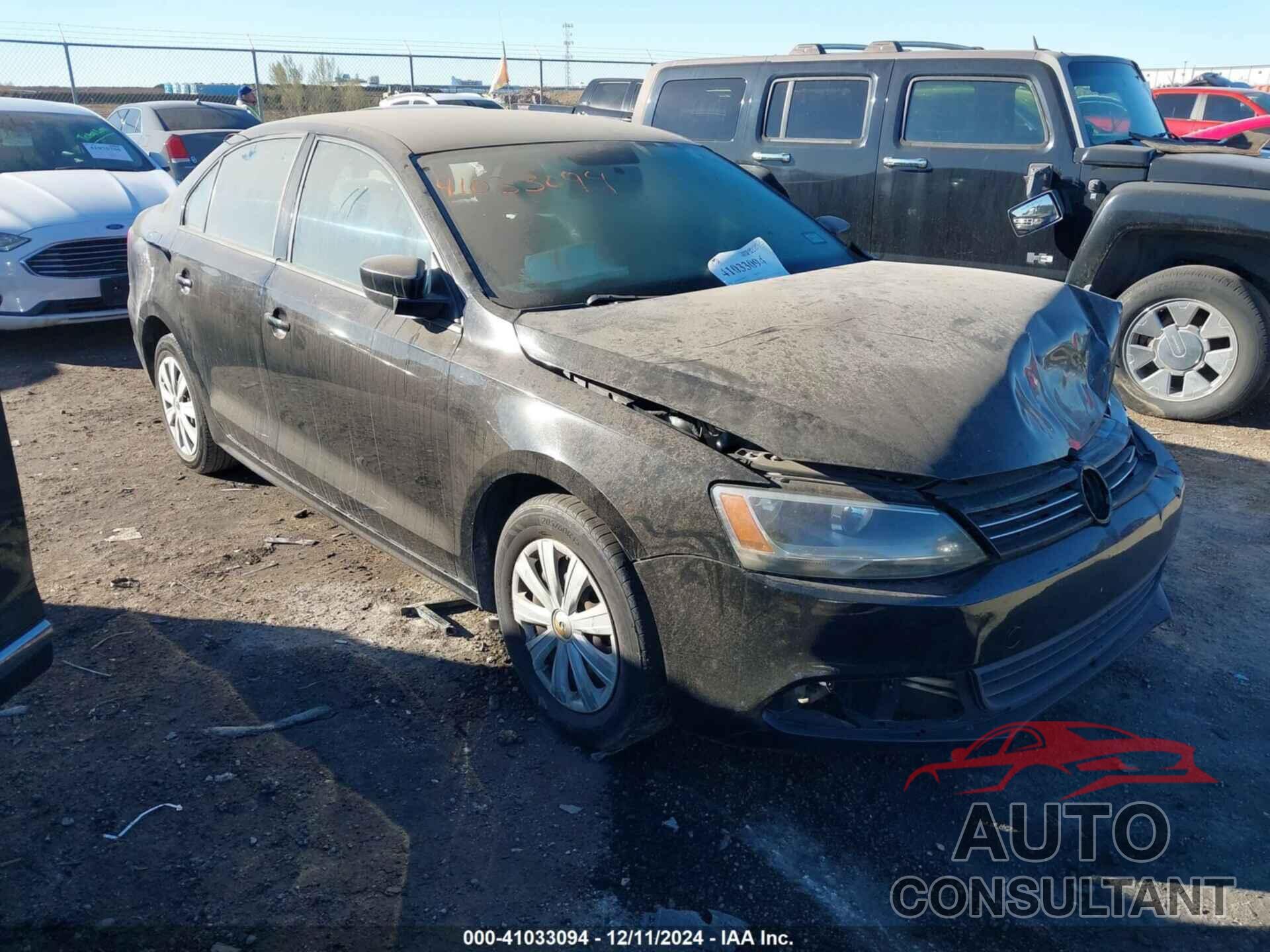 VOLKSWAGEN JETTA 2013 - 3VW2K7AJ4DM281089